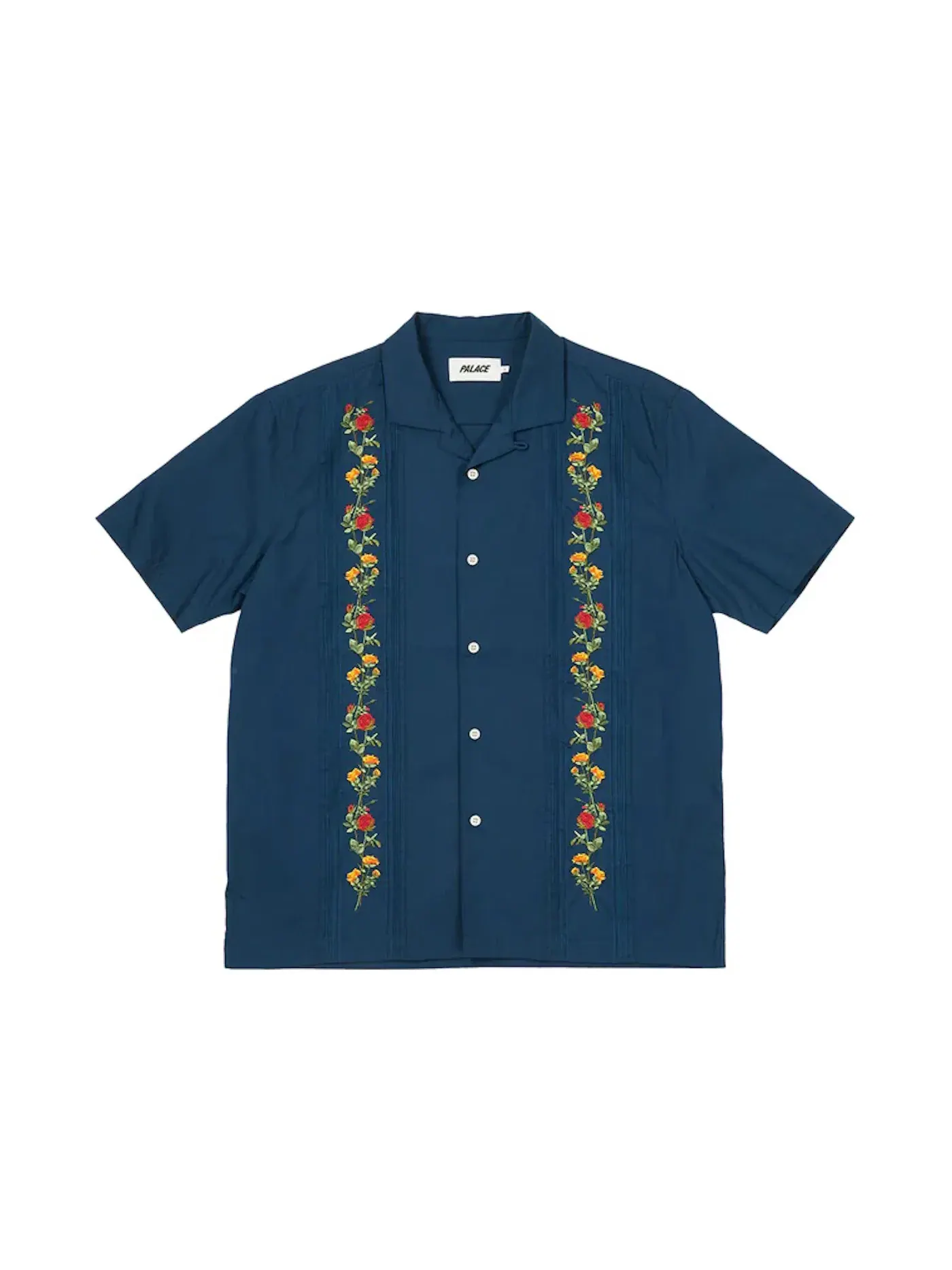 Мужская рубашка с принтом Palace Shirt — изображение 1 из 1, темно-синий