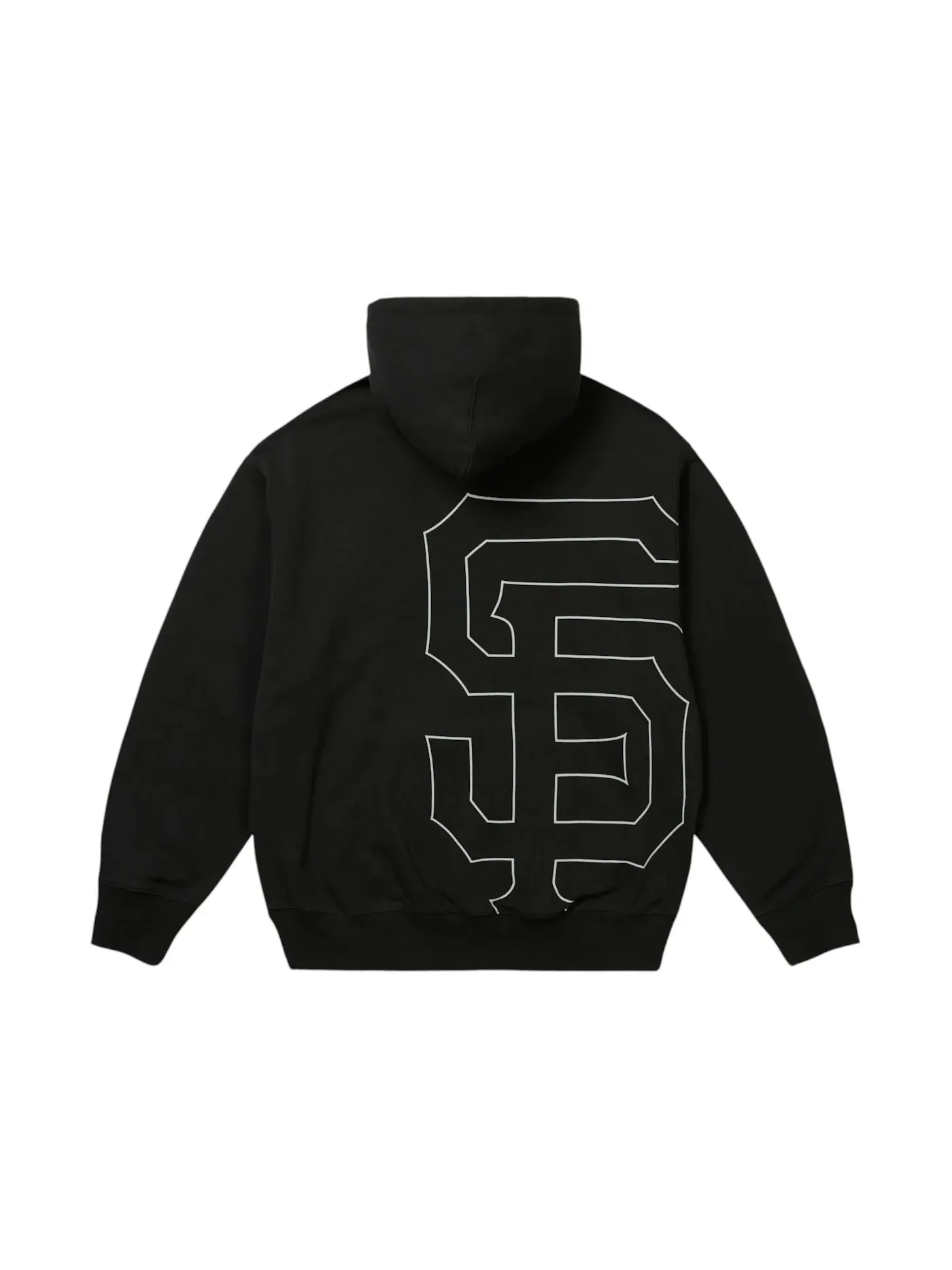 Мужская худи Palace Hoodie — изображение 2 из 2, черный