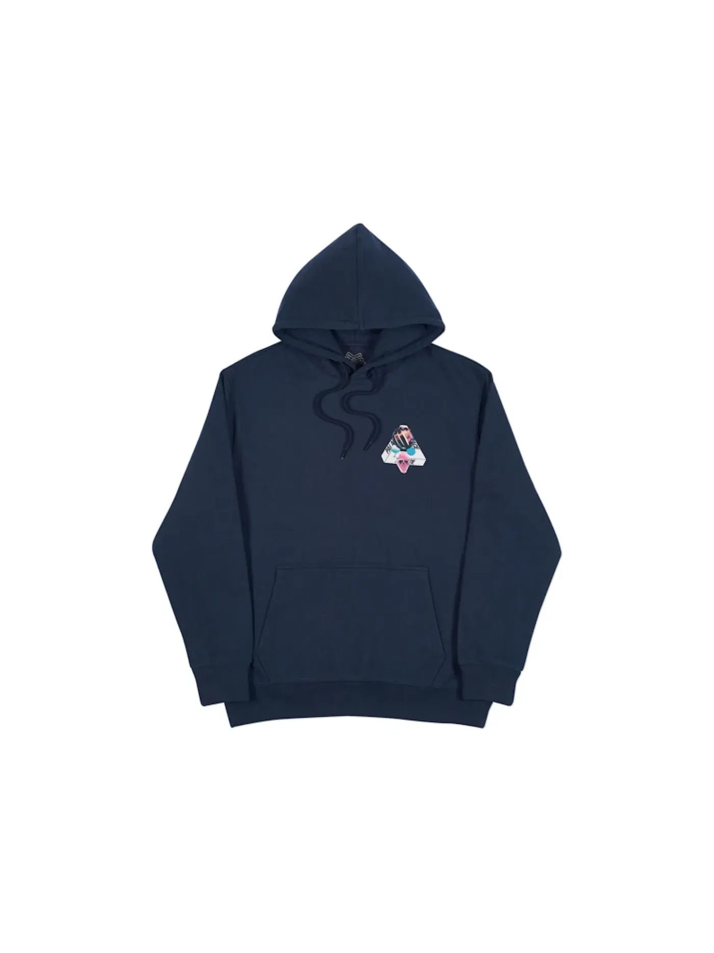 Мужская худи с принтом Palace Hood — изображение 1 из 2, темно-синий
