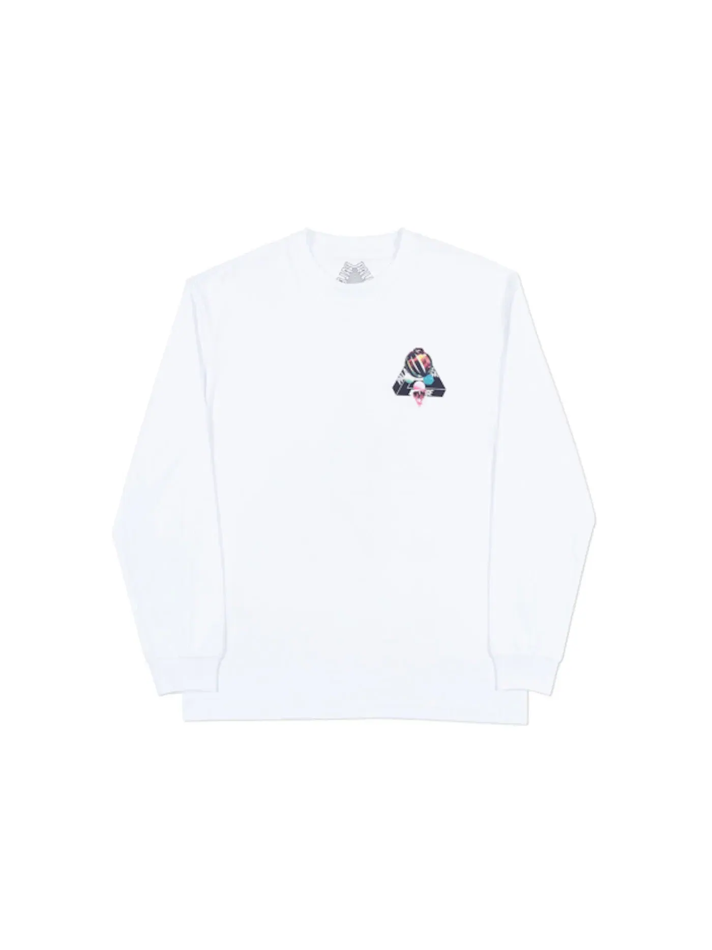 Мужская футболка с длинным рукавом Palace Sans Ferg Longsleeve T-Shirt — изображение 1 из 2, белый