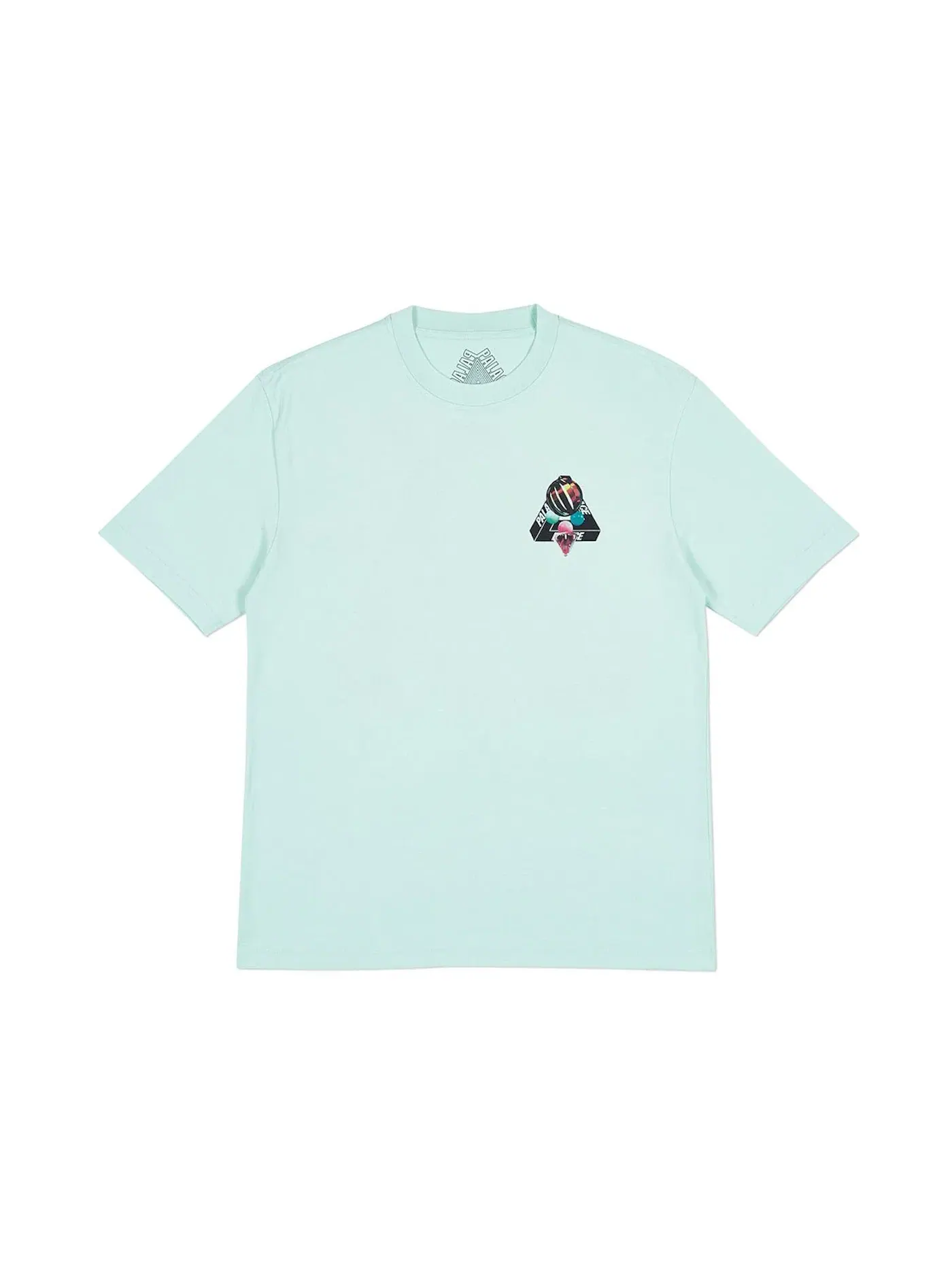 Мужская футболка с принтом Palace T-Shirt — изображение 1 из 2, синий