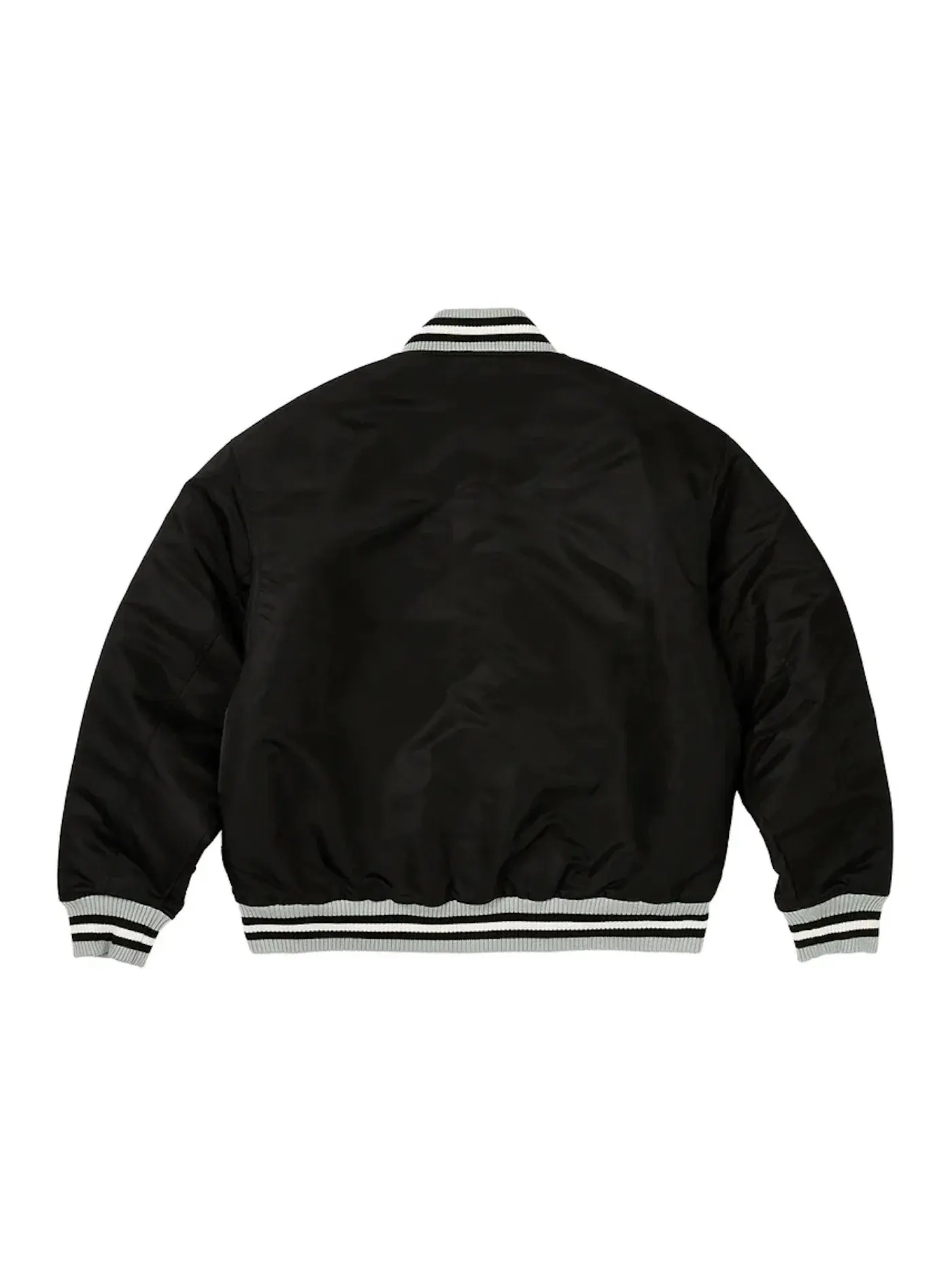 Мужская куртка из сатина Palace Satin The Arena Jacket — изображение 3 из 3, черный