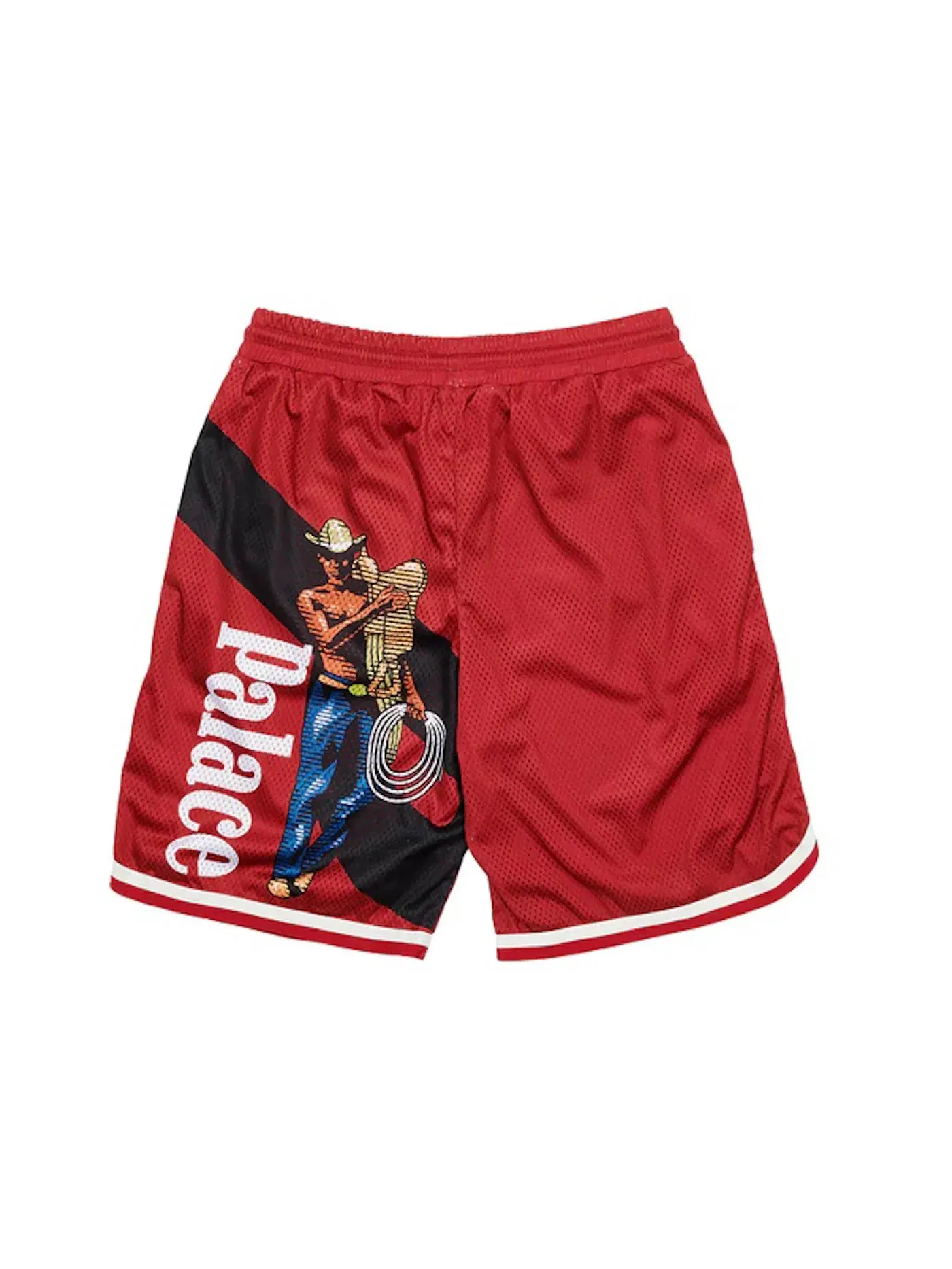Мужские шорты Palace Saves Shorts Red — изображение 2 из 2, красный