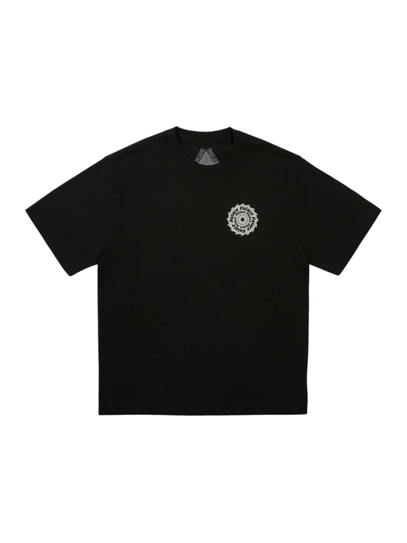 Мужская футболка с принтом Palace T-Shirt — изображение 2 из 2, черный