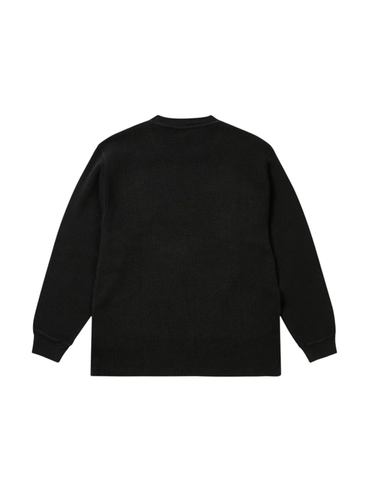 Мужская футболка с длинным рукавом Palace Schott Waffle Tee — изображение 2 из 2, черный