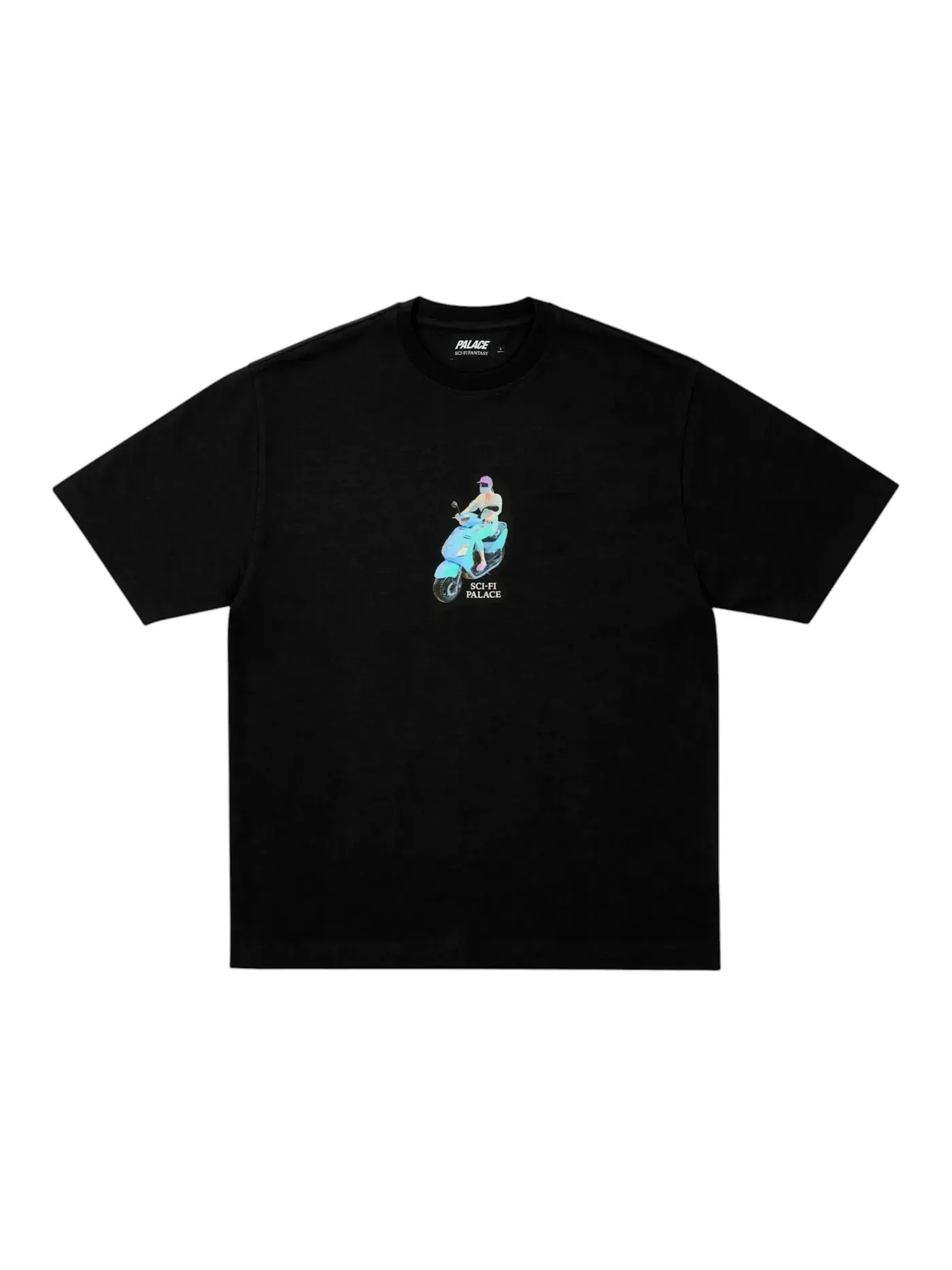 Мужская футболка с принтом Palace Sci-Fi Fantasy T-Shirt — изображение 2 из 2, черный