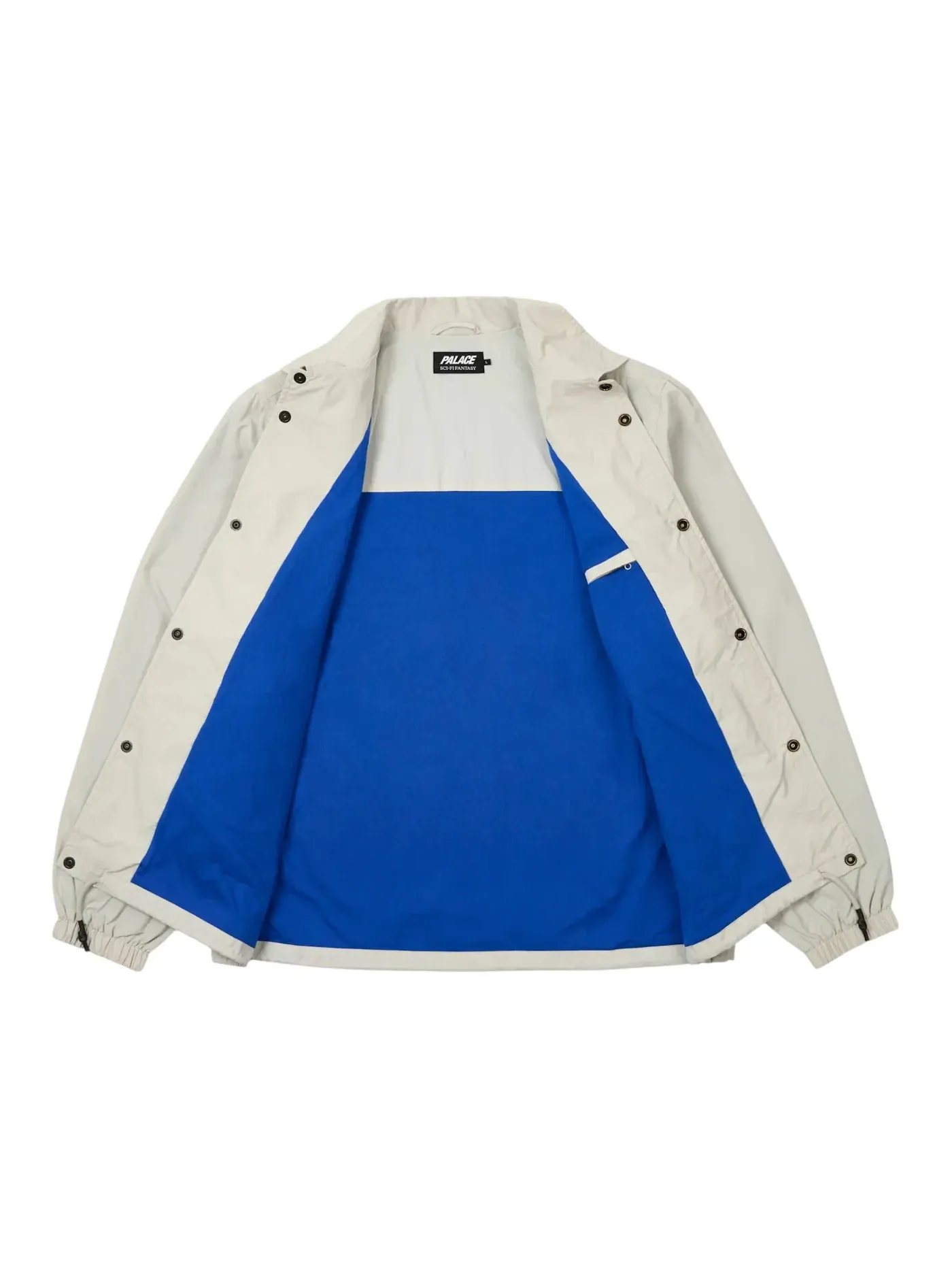 Мужская куртка с принтом Palace Sci-Fi Fantasy Tri Coach Jacket — изображение 2 из 3, серый