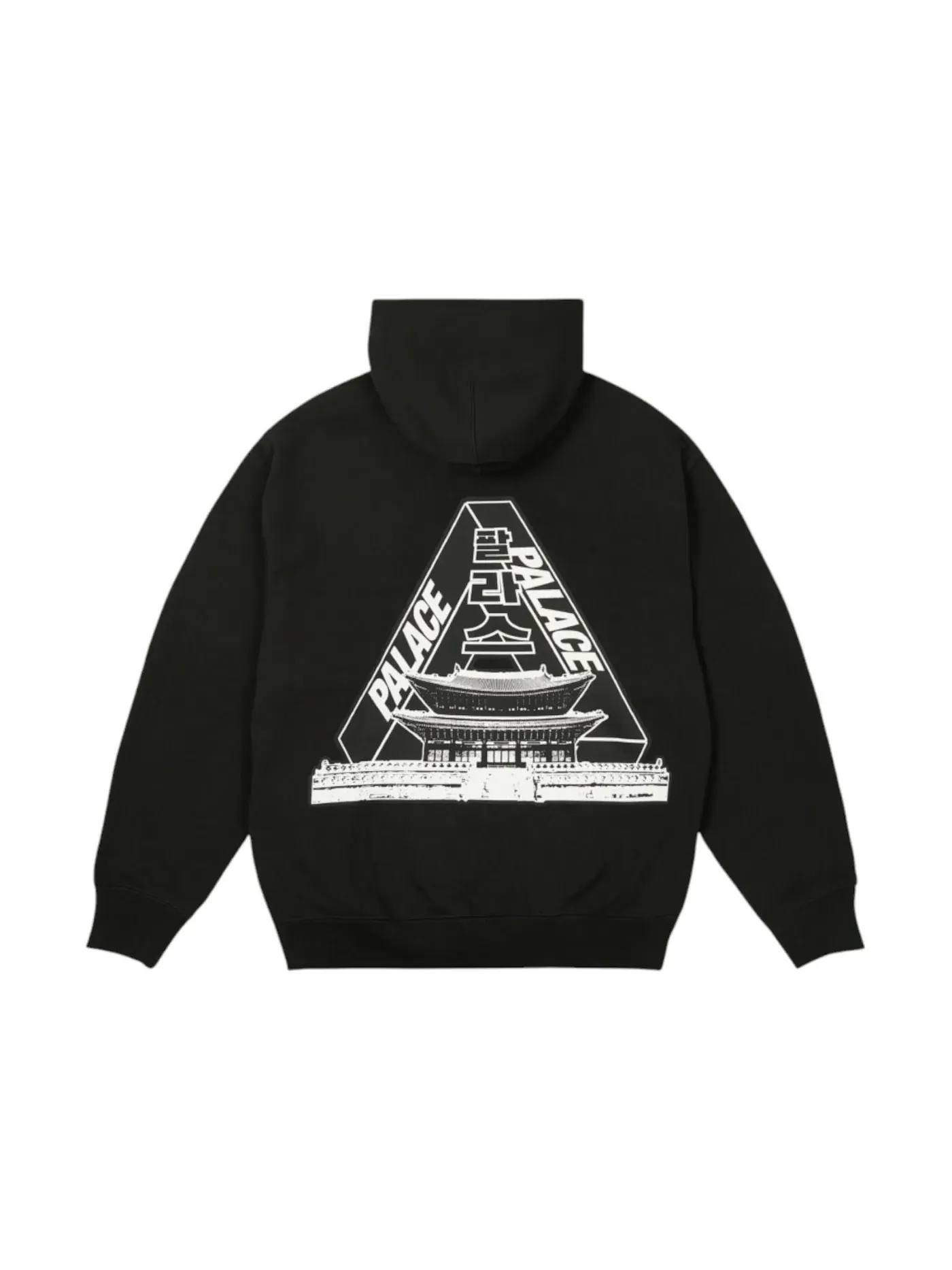 Мужской худи Palace Seoul 2 Seoul Hoodie — изображение 1 из 2, черный
