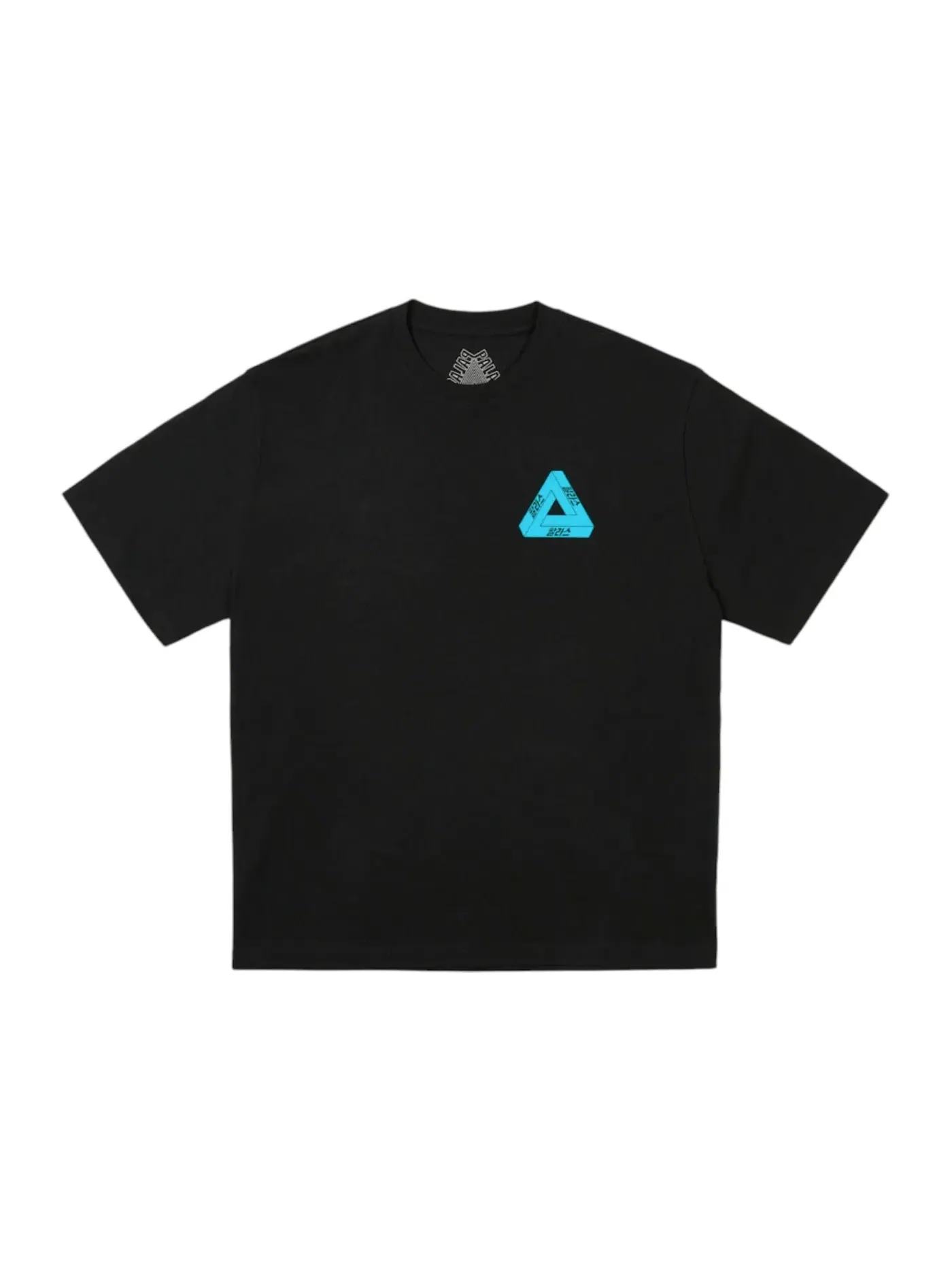 Мужская футболка с принтом Palace Seoul 2 Seoul Tri-Ferg — изображение 2 из 2, черный
