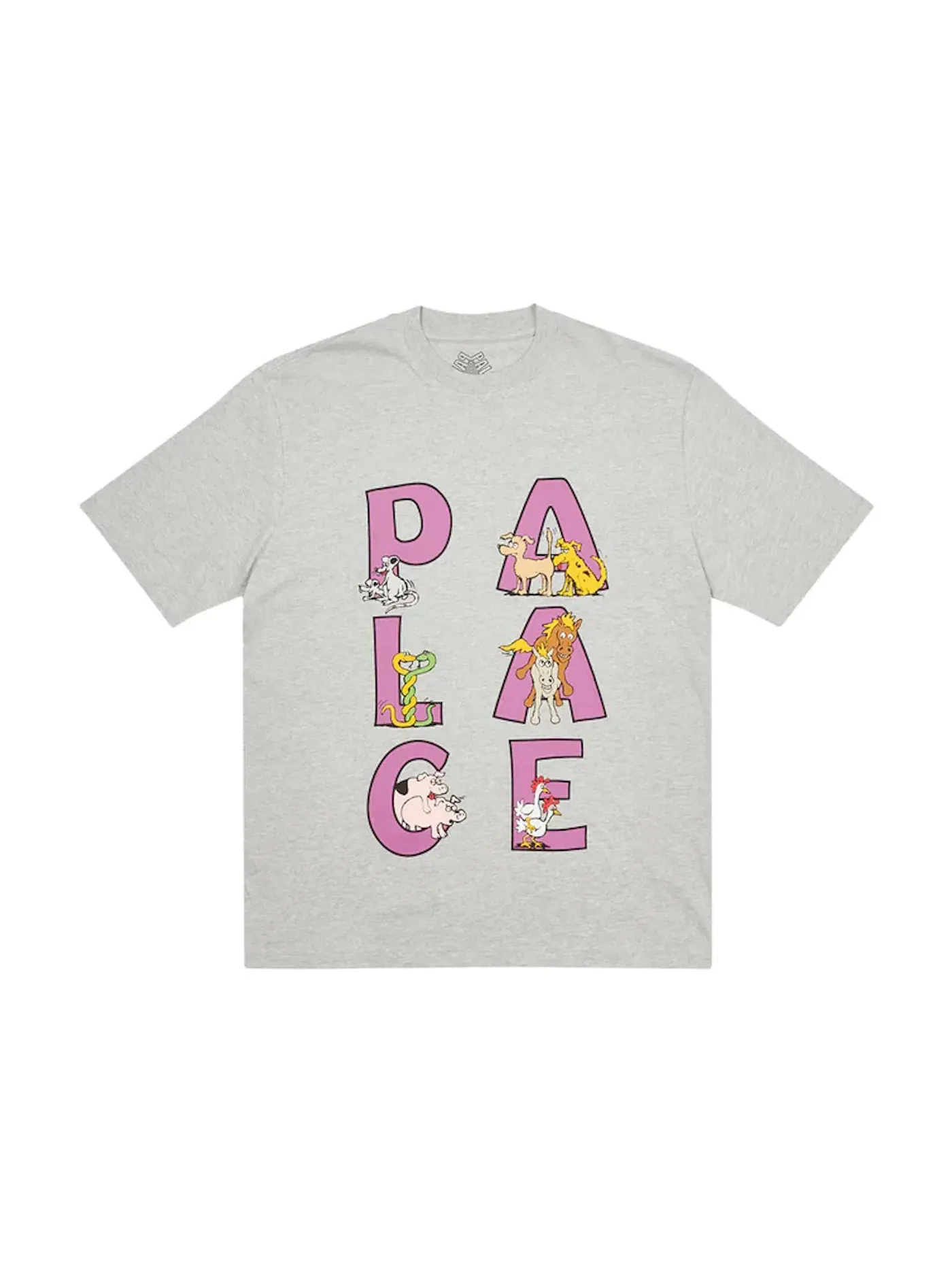 Мужская футболка с принтом Palace Session Grey Marl — изображение 1 из 1