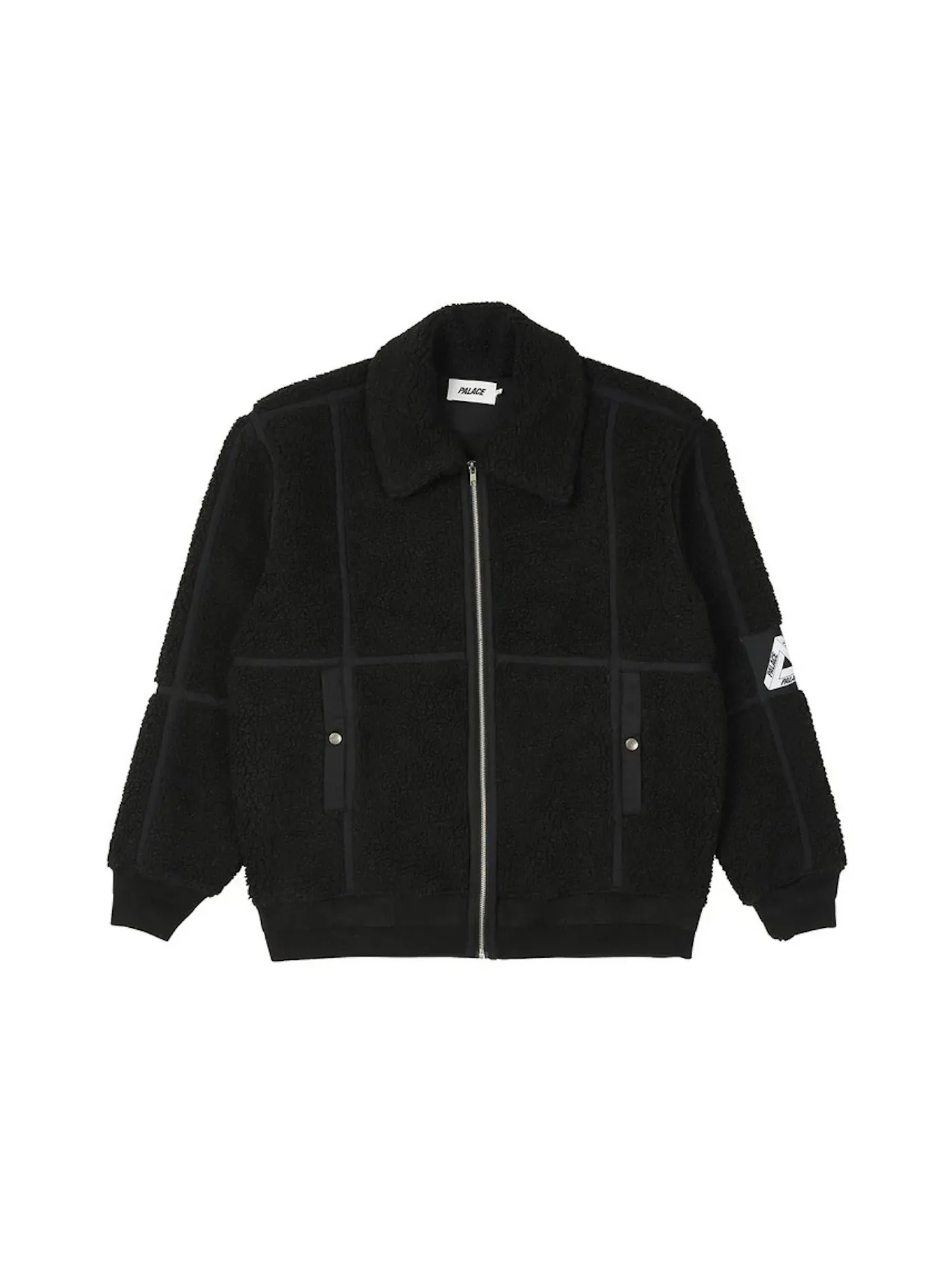 Мужская куртка из флиса Palace Jacket — изображение 1 из 2, черный/черный
