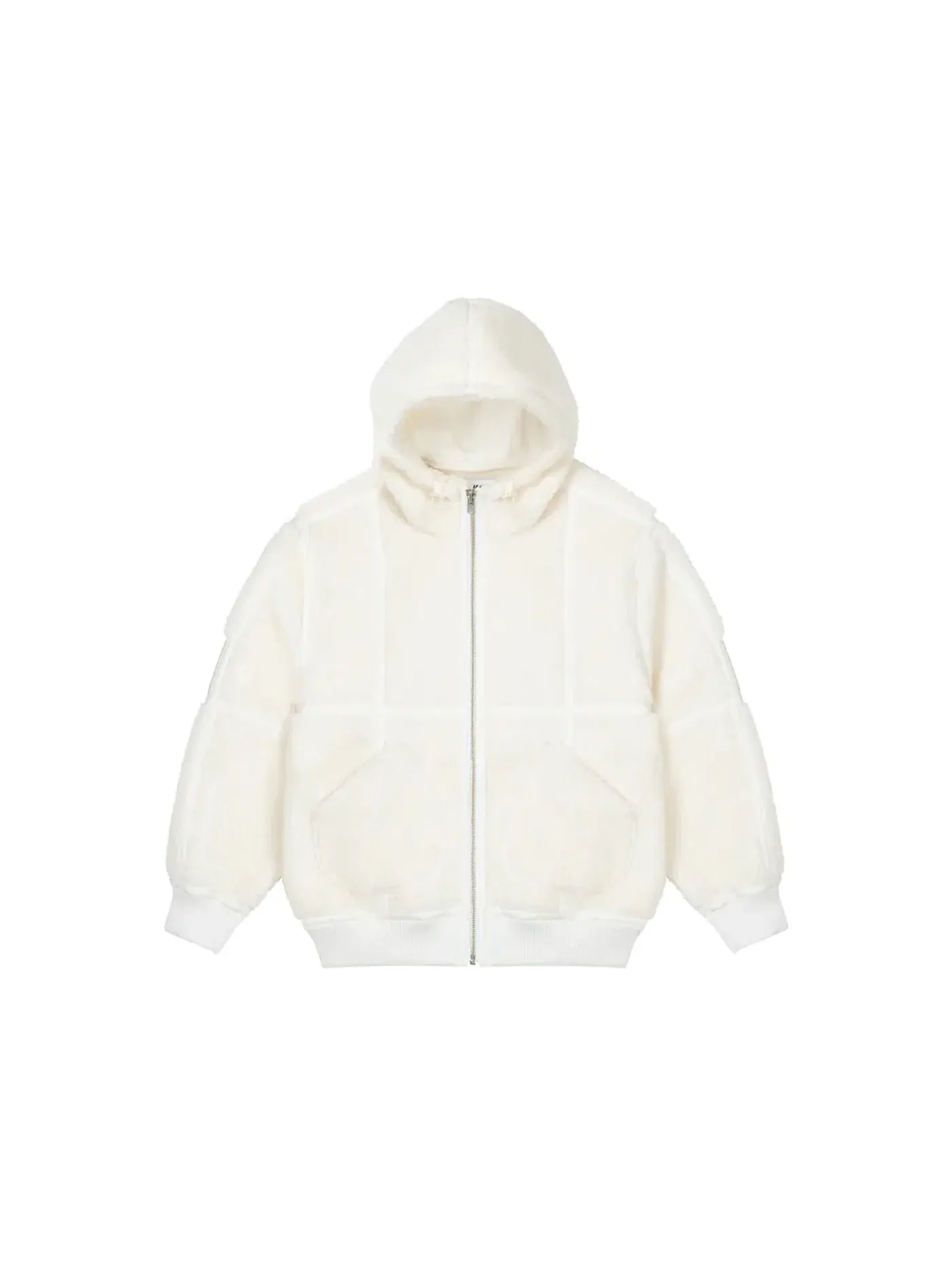 Мужская куртка-худи с начесом Palace Jacket — изображение 1 из 2, белый