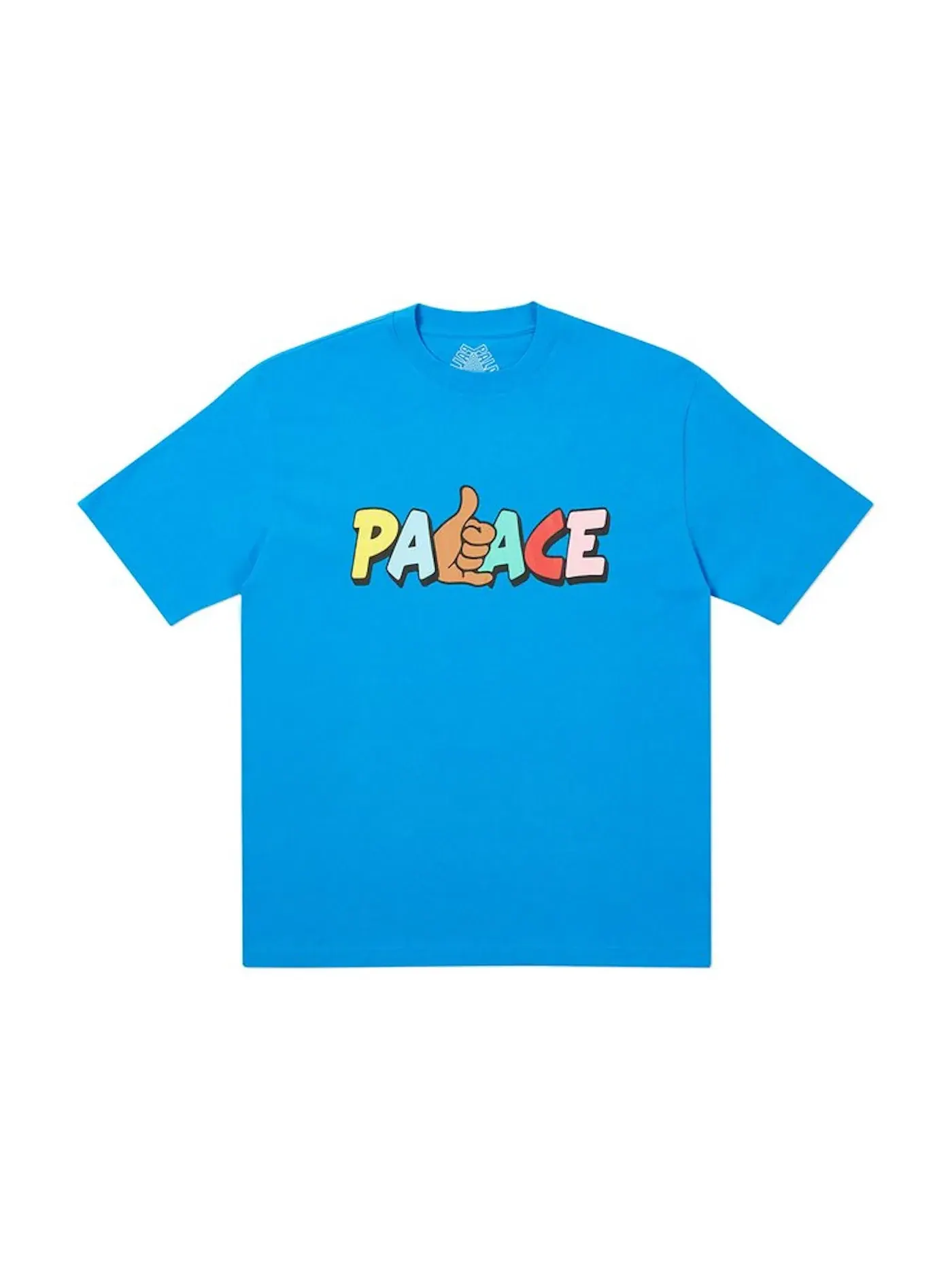 Мужская футболка с принтом Palace Shitfaced Shaka Palace — изображение 1 из 1, синий