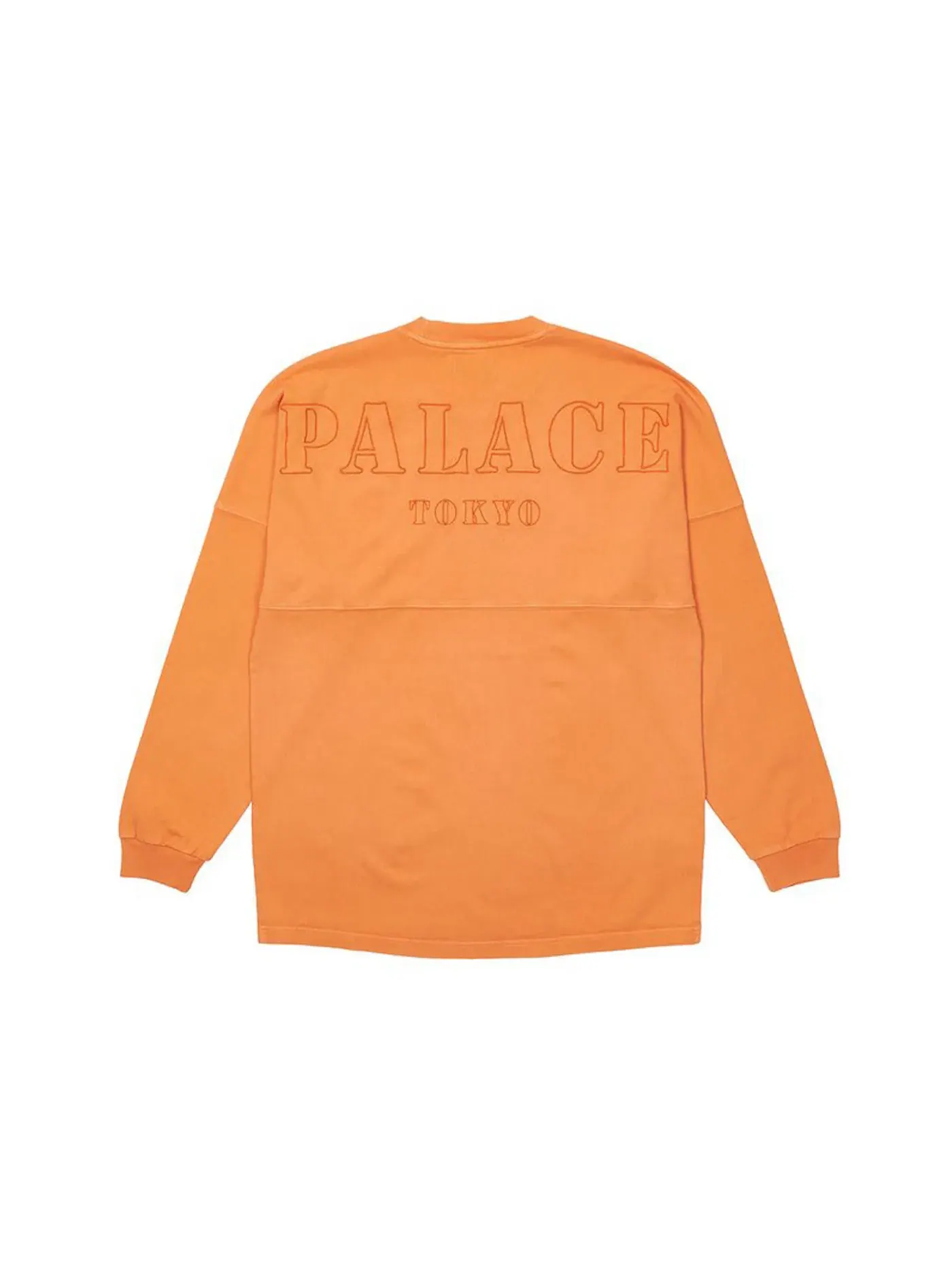 Мужской лонгслив с опущенным плечом Palace Longsleeve — изображение 1 из 2, оранжевый