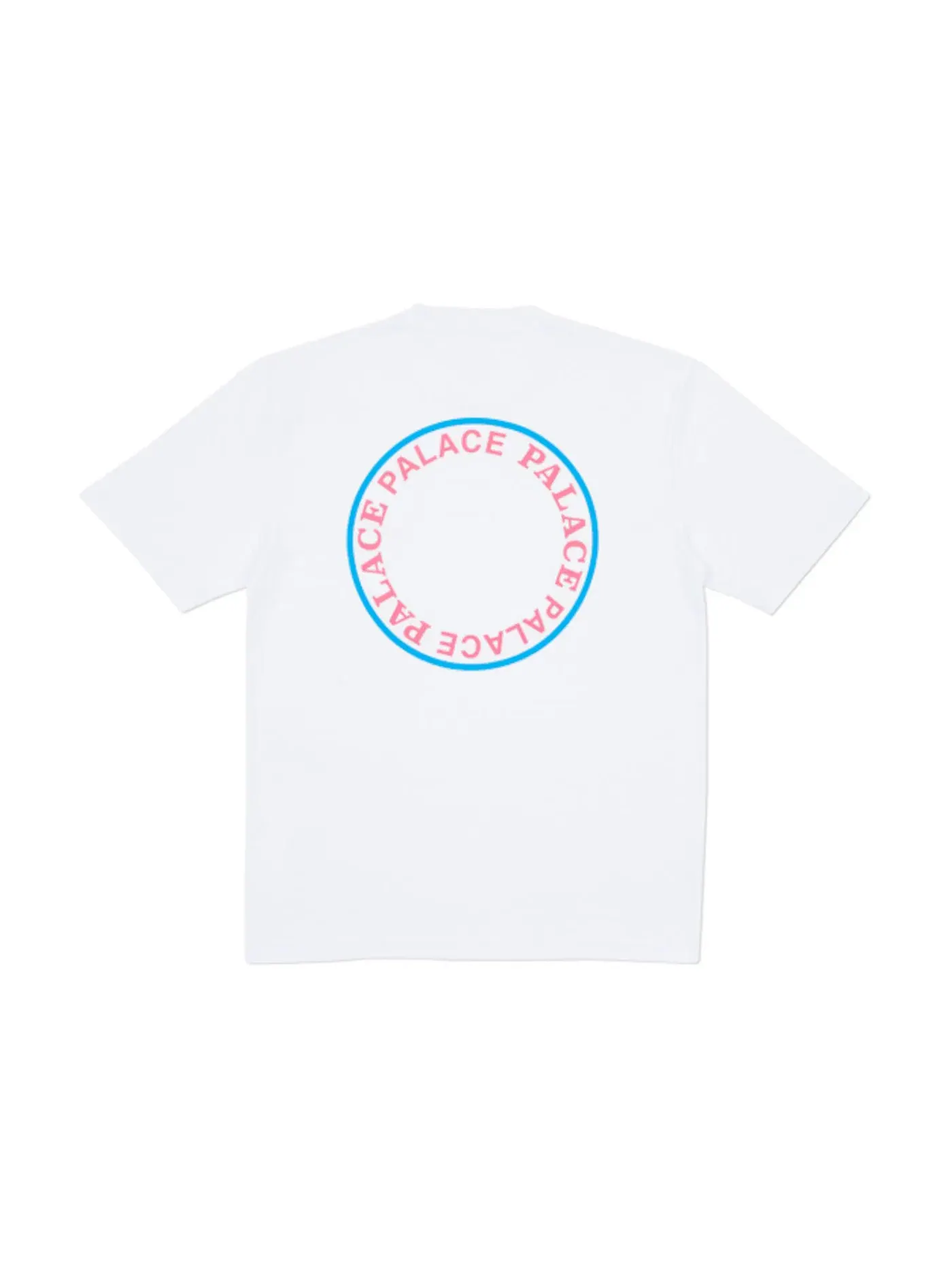 Мужская футболка с принтом Palace T-Shirt — изображение 2 из 2, белый/синий/красный