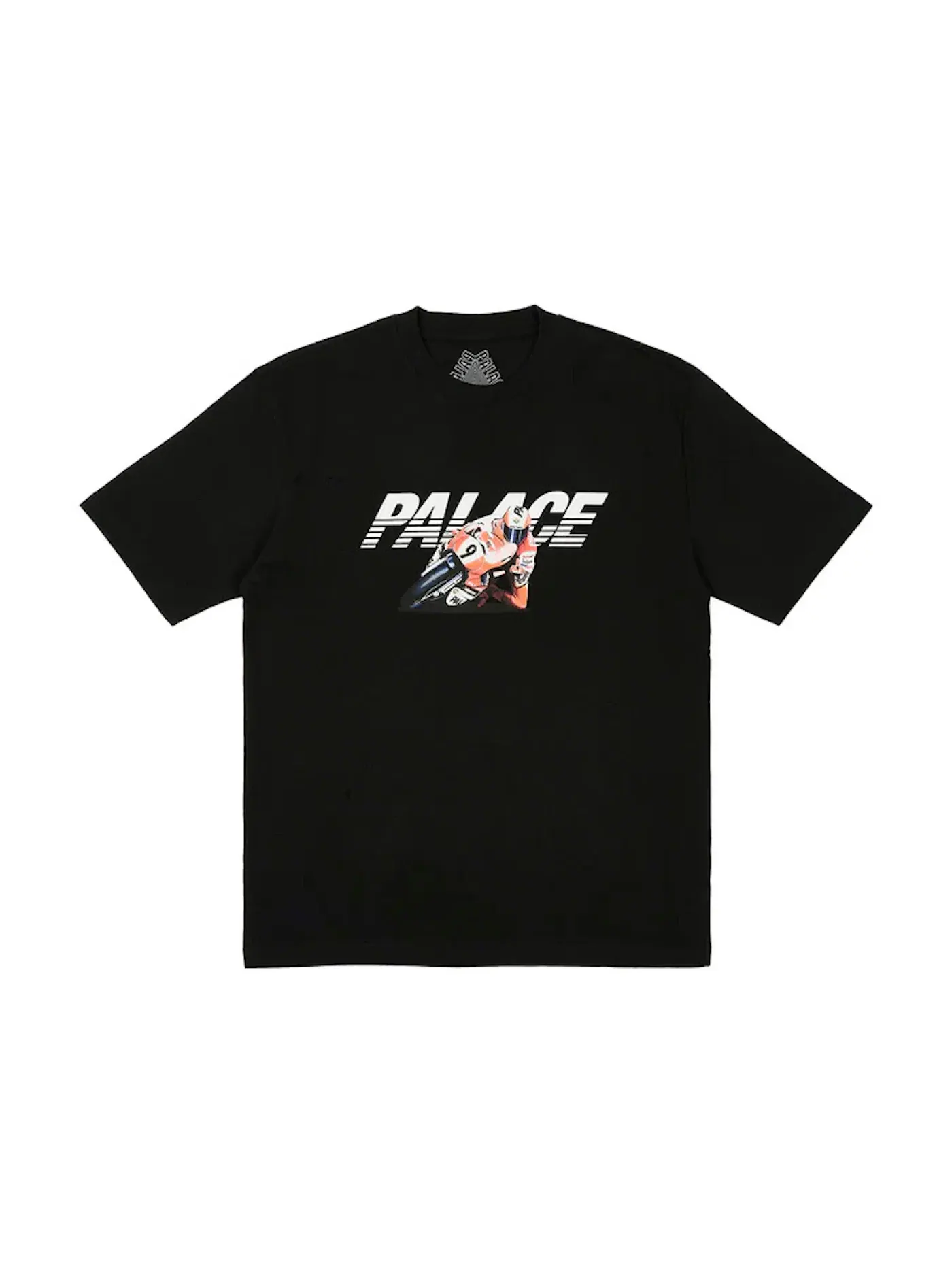 Мужская футболка с принтом Palace Skurrt Palace — изображение 1 из 1, черный