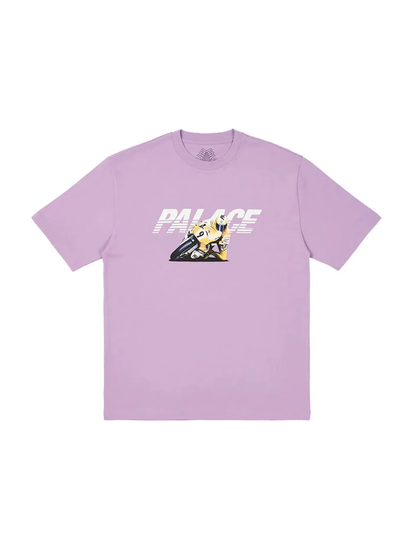 Мужская футболка с принтом Palace Skurrt T-Shirt — изображение 1 из 1, светлый фиолетовый