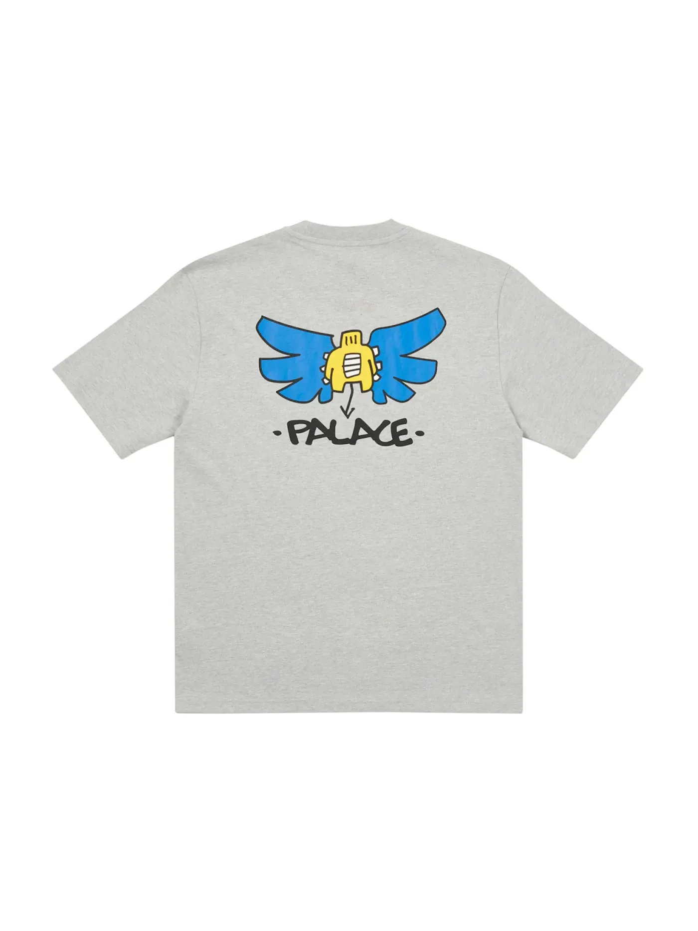 Мужская футболка с принтом Palace Slap Angel T-shirt — изображение 1 из 2, серый