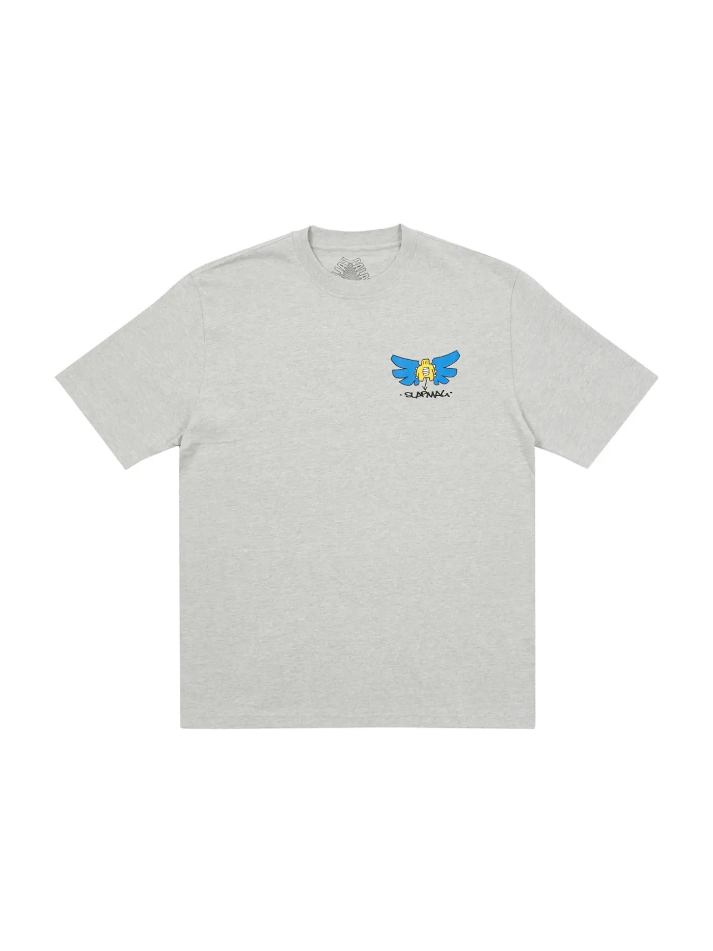 Мужская футболка с принтом Palace Slap Angel T-shirt — изображение 2 из 2, серый