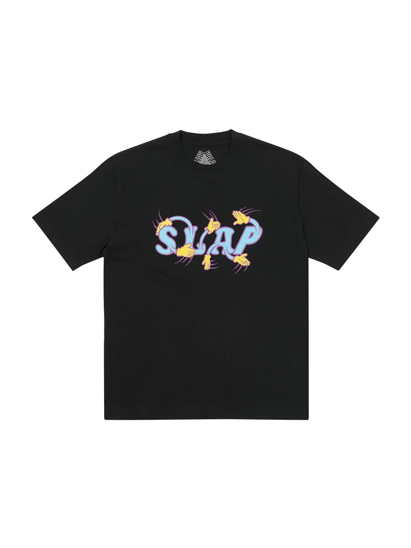 Мужская футболка с принтом Palace Slap Hands T-shirt — изображение 1 из 1, черный