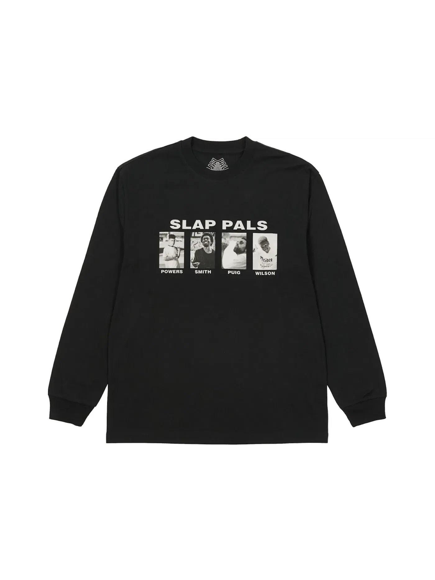 Мужская футболка с длинным рукавом Palace Slap Pals Longsleeve — изображение 1 из 1, черный