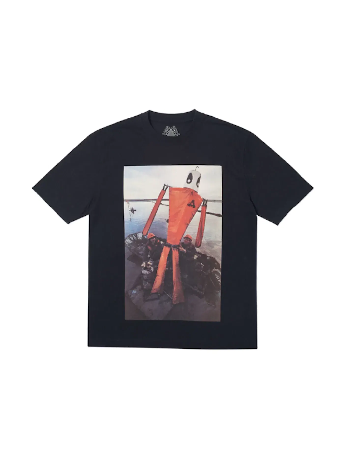 Мужская футболка с принтом Palace Slick Palace — изображение 1 из 1, черный