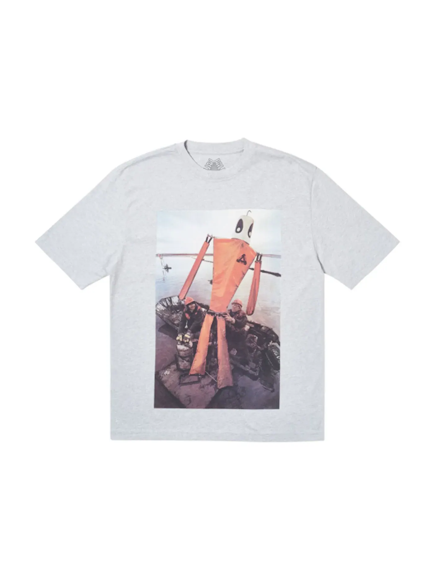 Мужская футболка с коротким рукавом Palace T-shirt — изображение 1 из 1, серый