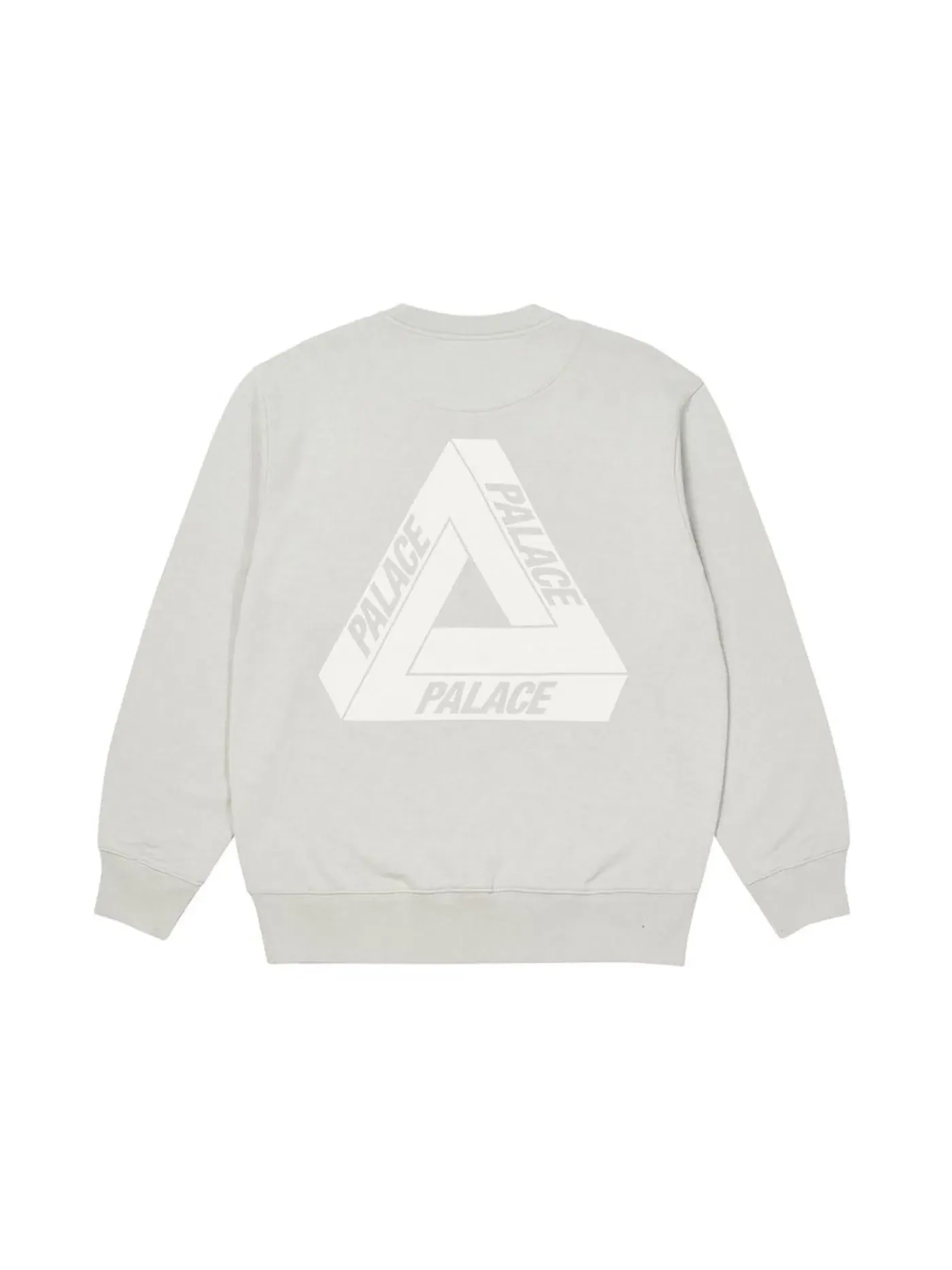 Мужской свитшот с длинным рукавом Crew (FW21) Palace — изображение 1 из 2, серый