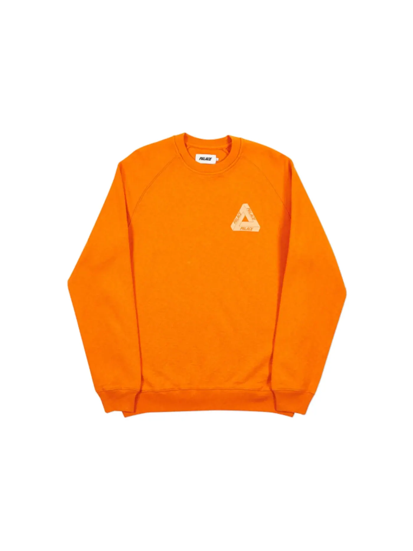 Мужской свитшот с круглым вырезом Palace Crew — изображение 1 из 2, оранжевый