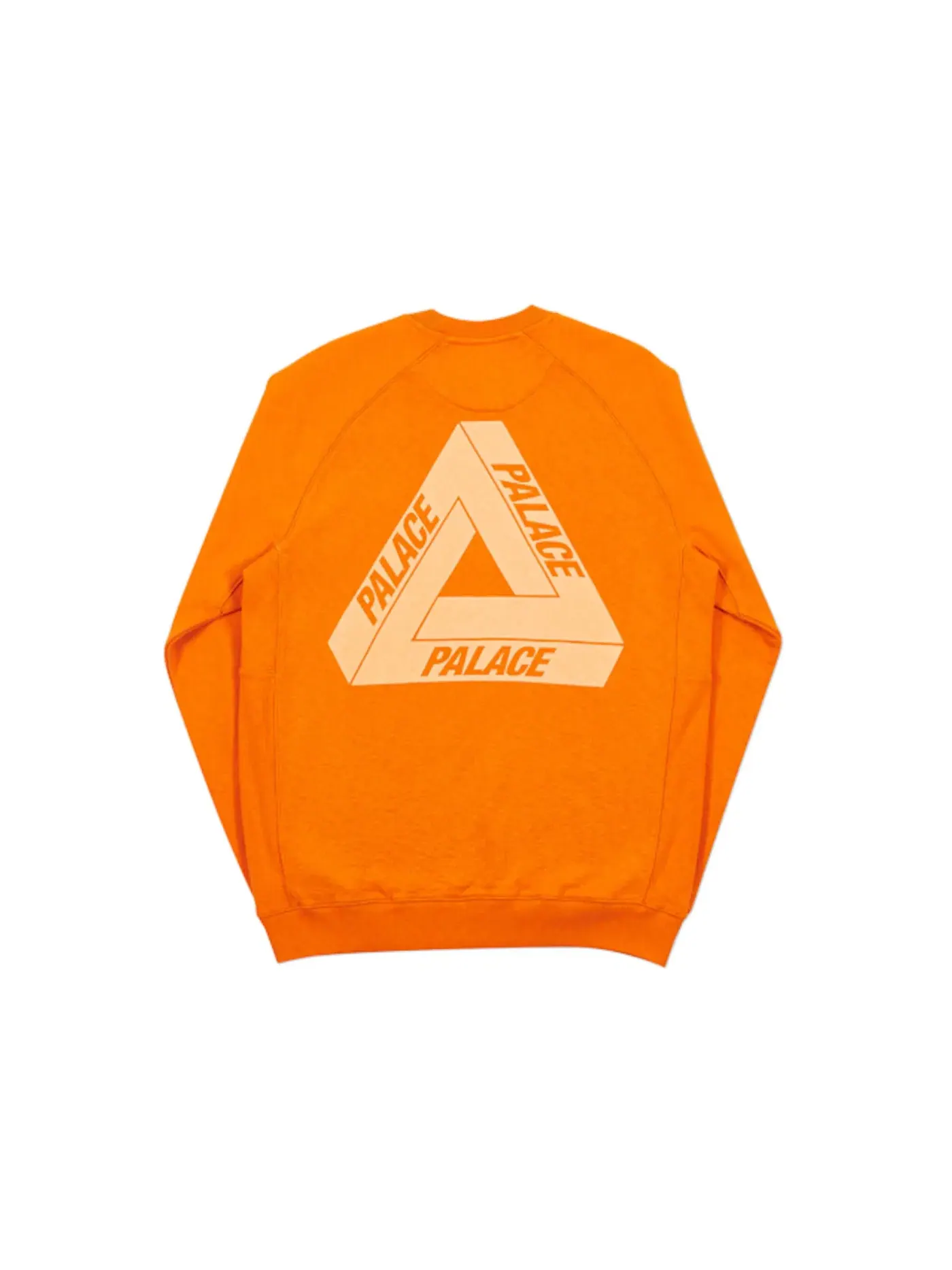 Мужской свитшот с круглым вырезом Palace Crew — изображение 2 из 2, оранжевый