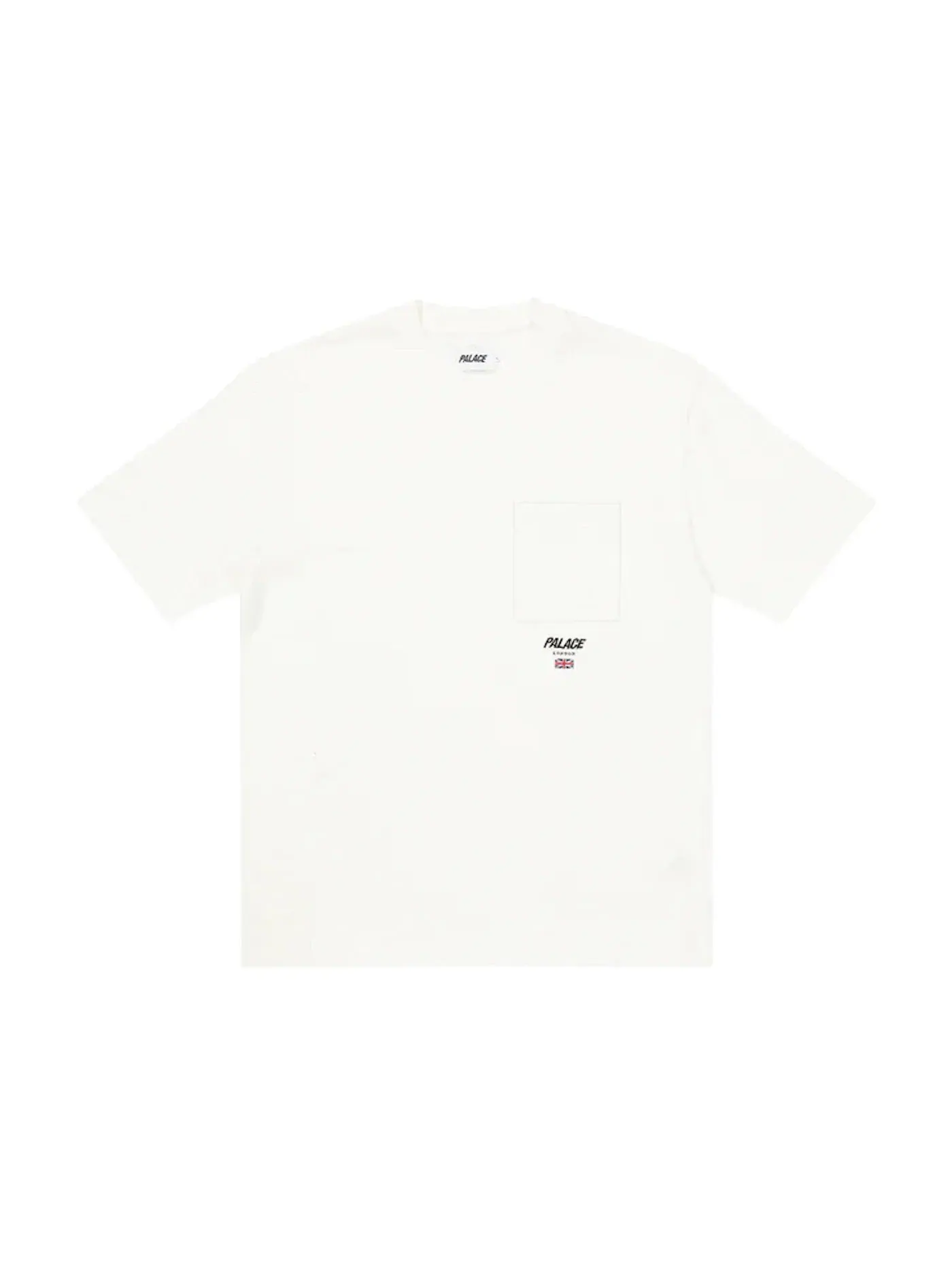 Мужская футболка с квадратным карманом Palace T-shirt — изображение 1 из 1, белый