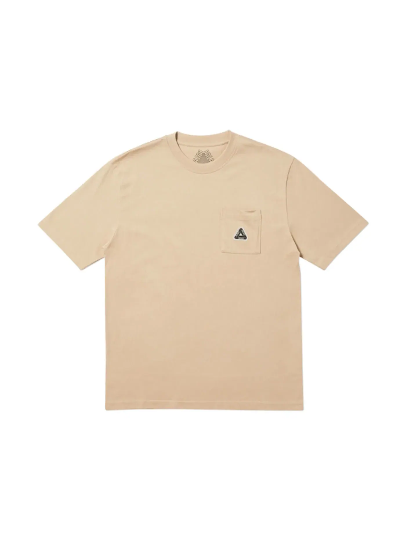Мужская футболка с принтом Palace T-Shirt (FW19) — изображение 1 из 1, кунжутный