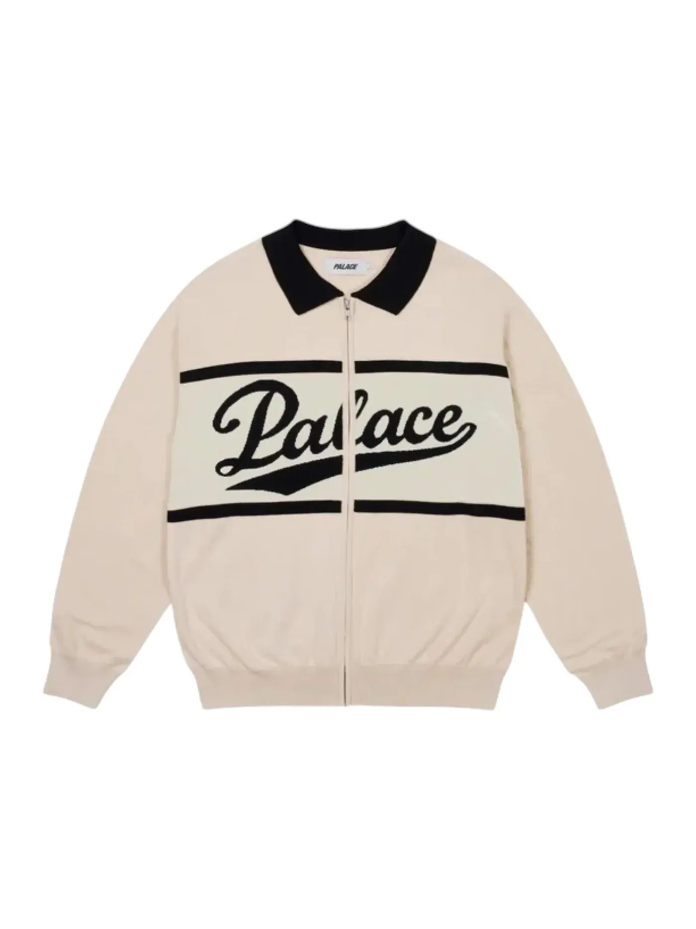 Мужская куртка с вязаным узором Palace Knit — изображение 1 из 2, белый