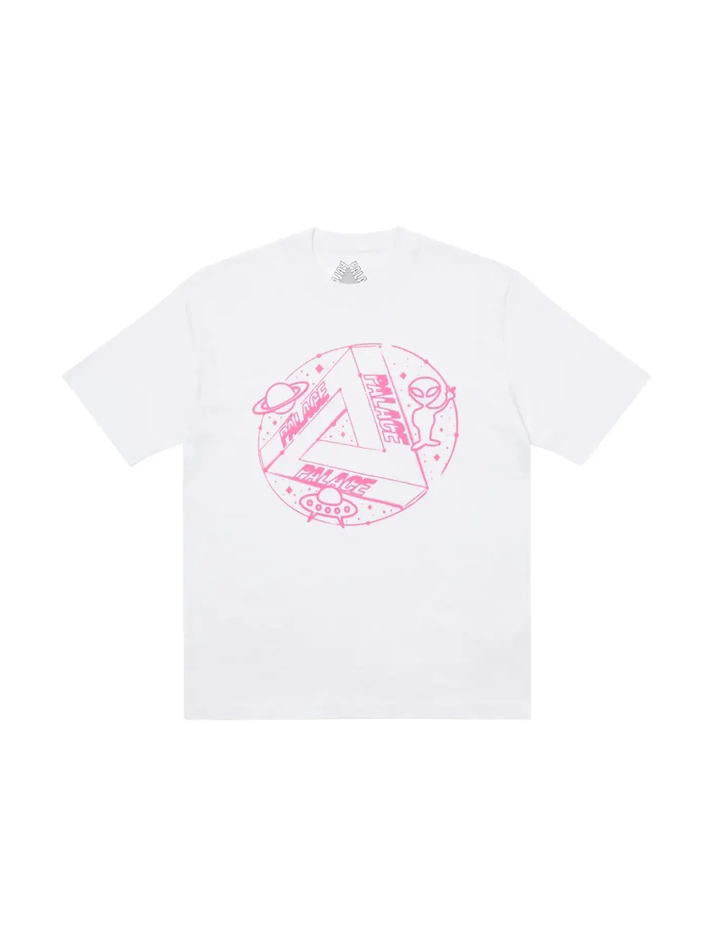 Мужская футболка с принтом Palace Space Cadet T-shirt (SS22) — изображение 1 из 1, белый