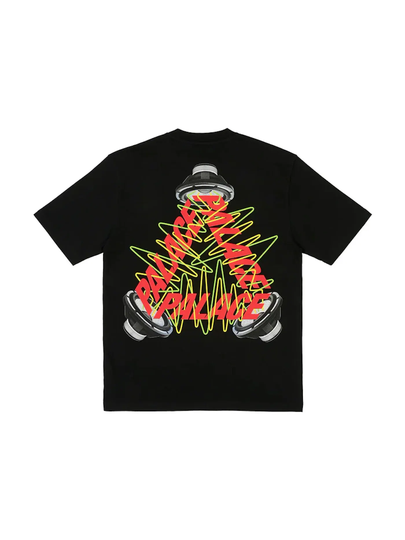 Мужская футболка с принтом Palace Speaker P-3 T-Shirt Palace — изображение 1 из 2, черный