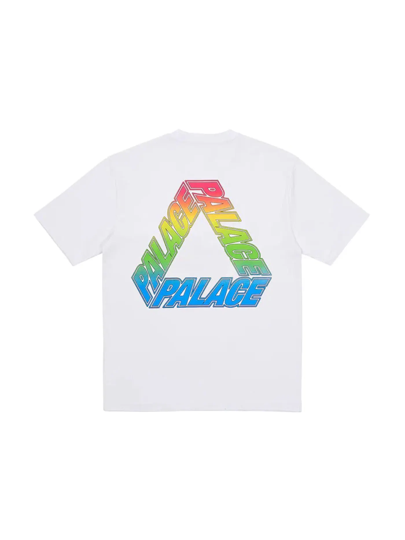 Мужская футболка с принтом Palace T-Shirt — изображение 1 из 2, белый