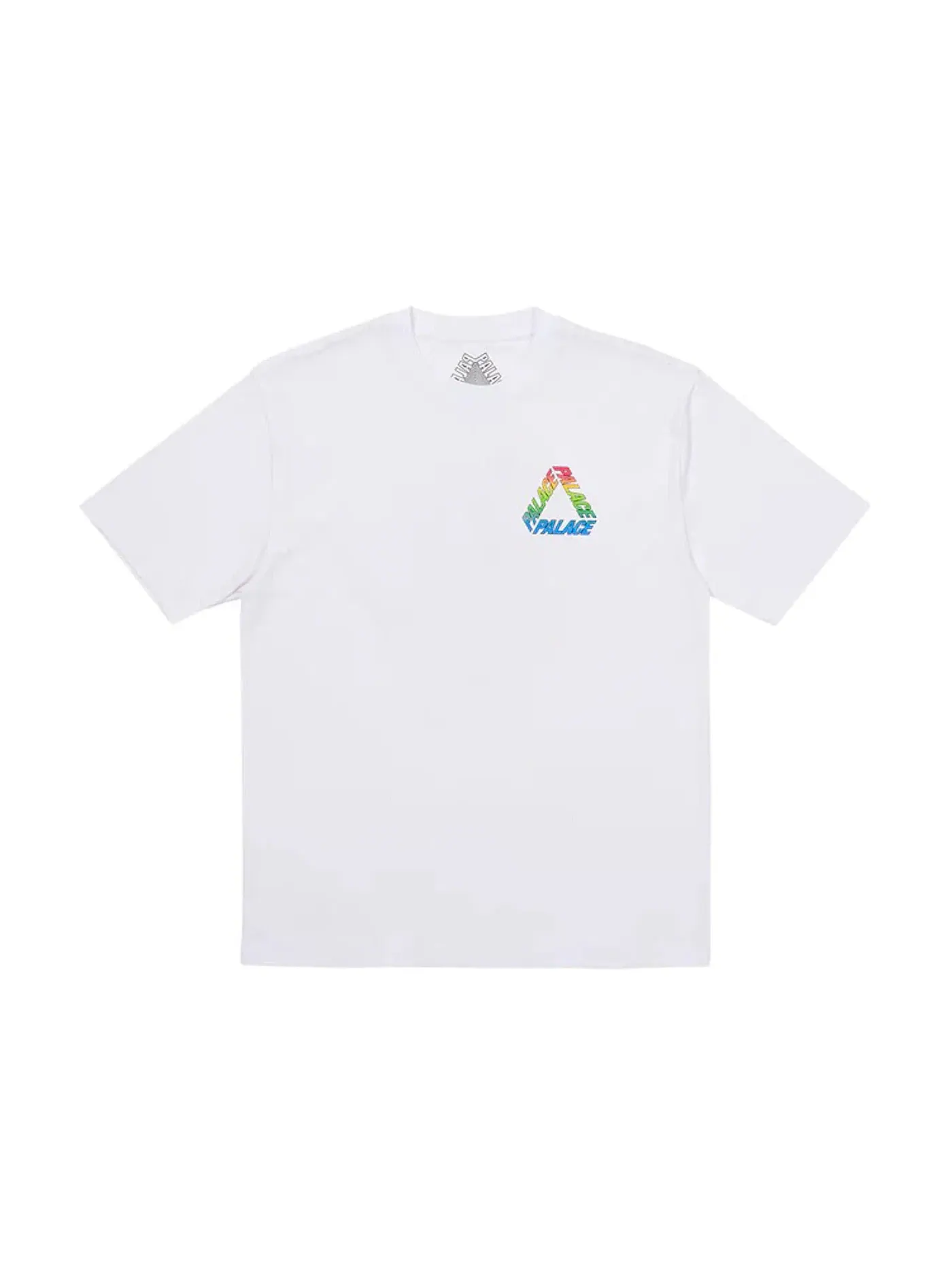 Мужская футболка с принтом Palace T-Shirt — изображение 2 из 2, белый