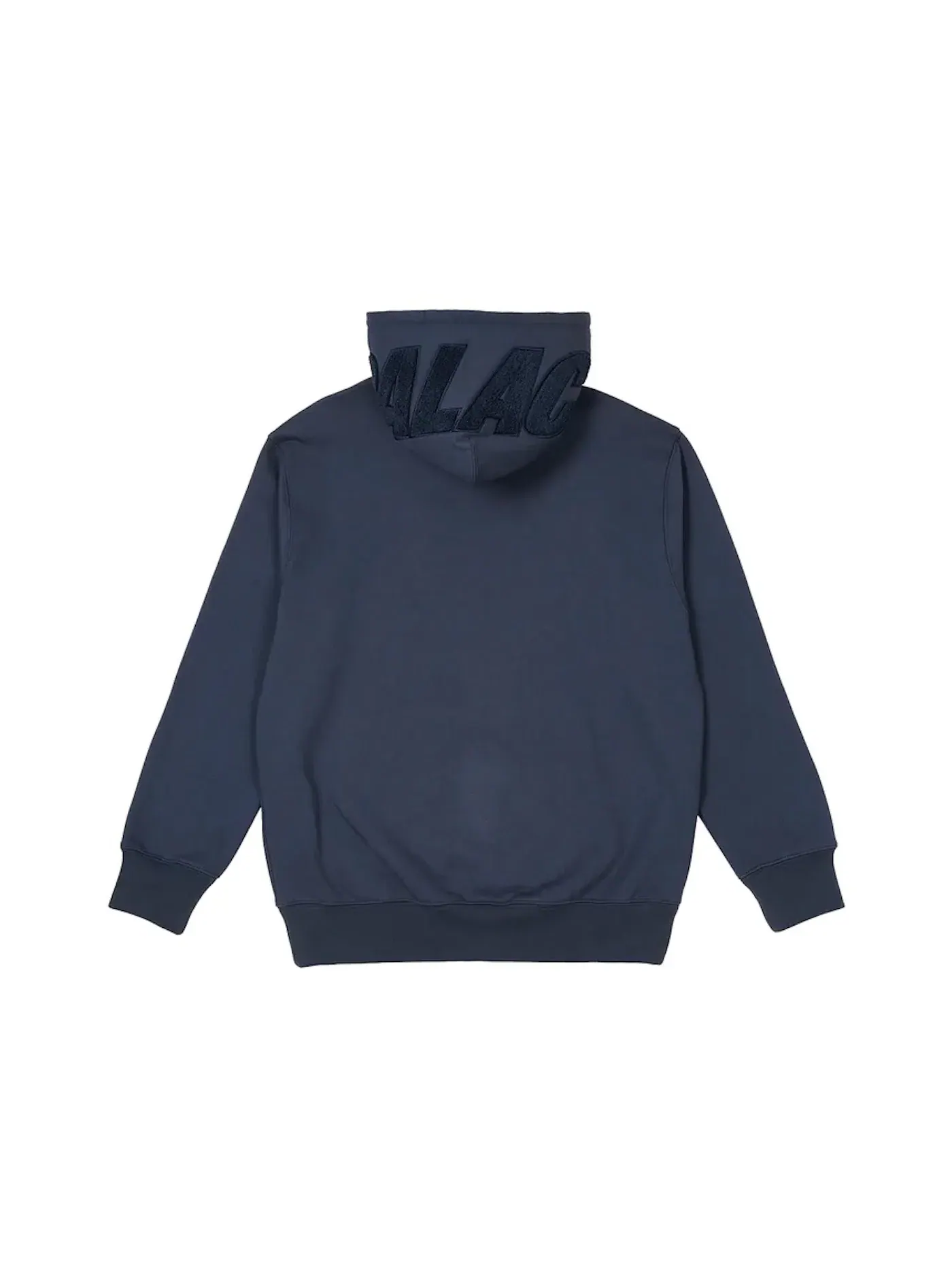 Мужская худи с логотипом Palace Spell Out Chenille Hood Palace — изображение 2 из 2, темно-синий