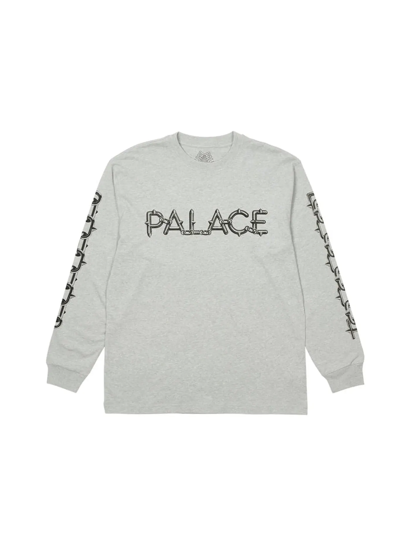 Мужская футболка с длинным рукавом Palace L/S Tee — изображение 1 из 1, серый