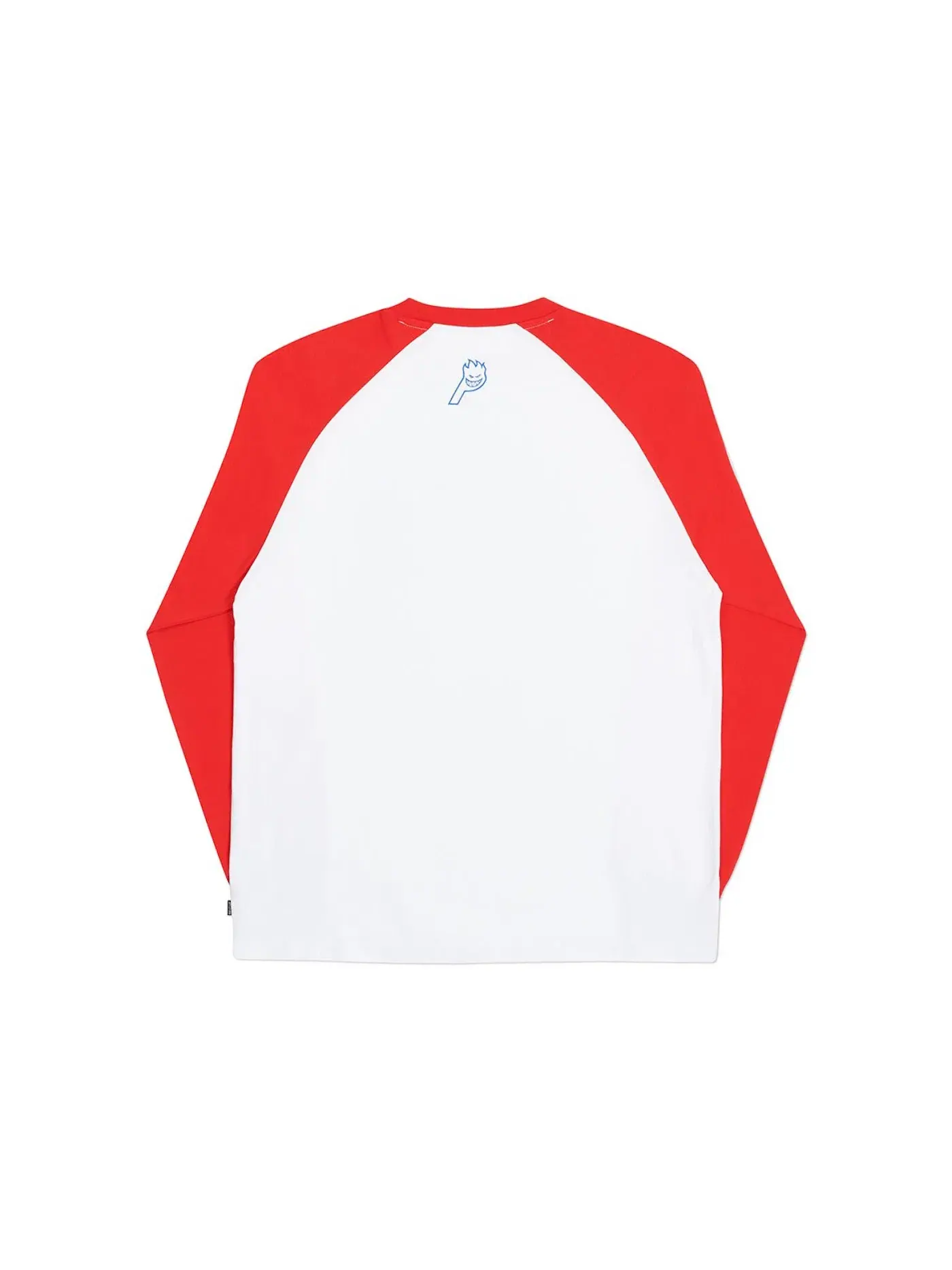 Мужская футболка с принтом Longsleeve Palace — изображение 2 из 2, белый/красный