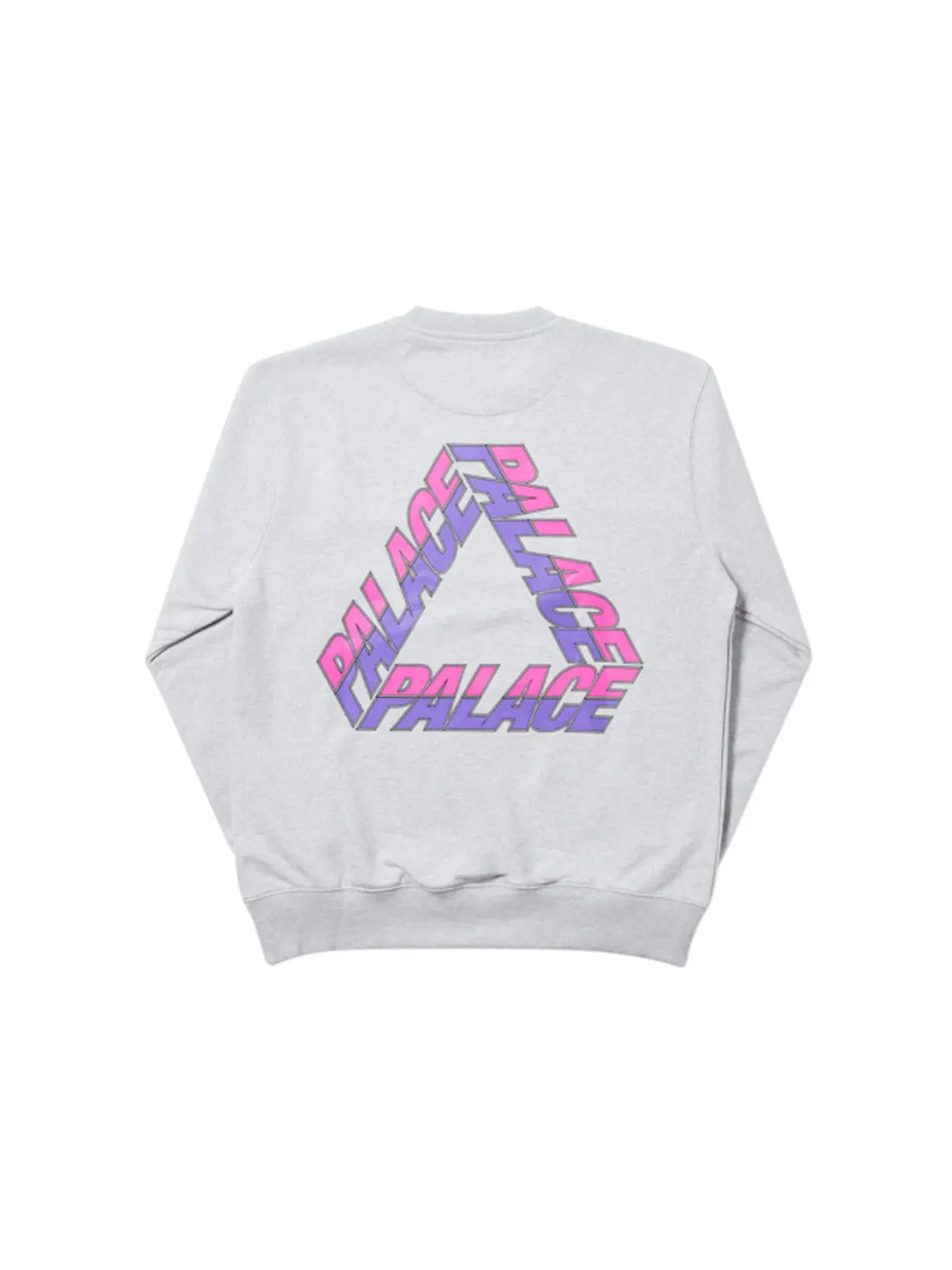 Мужской свитшот серый Palace Crew — изображение 2 из 2