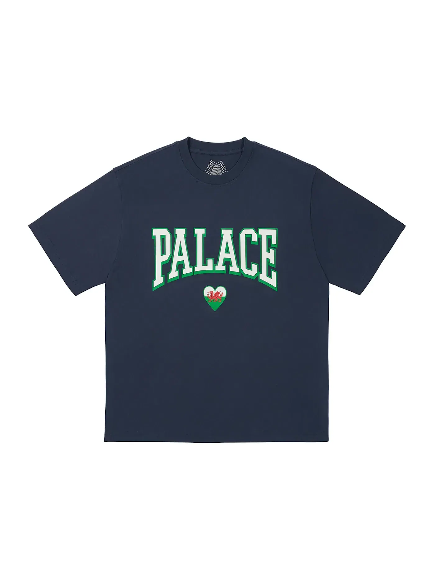 Мужская футболка с принтом Palace Squad T-Shirt — изображение 1 из 1, темно-синий