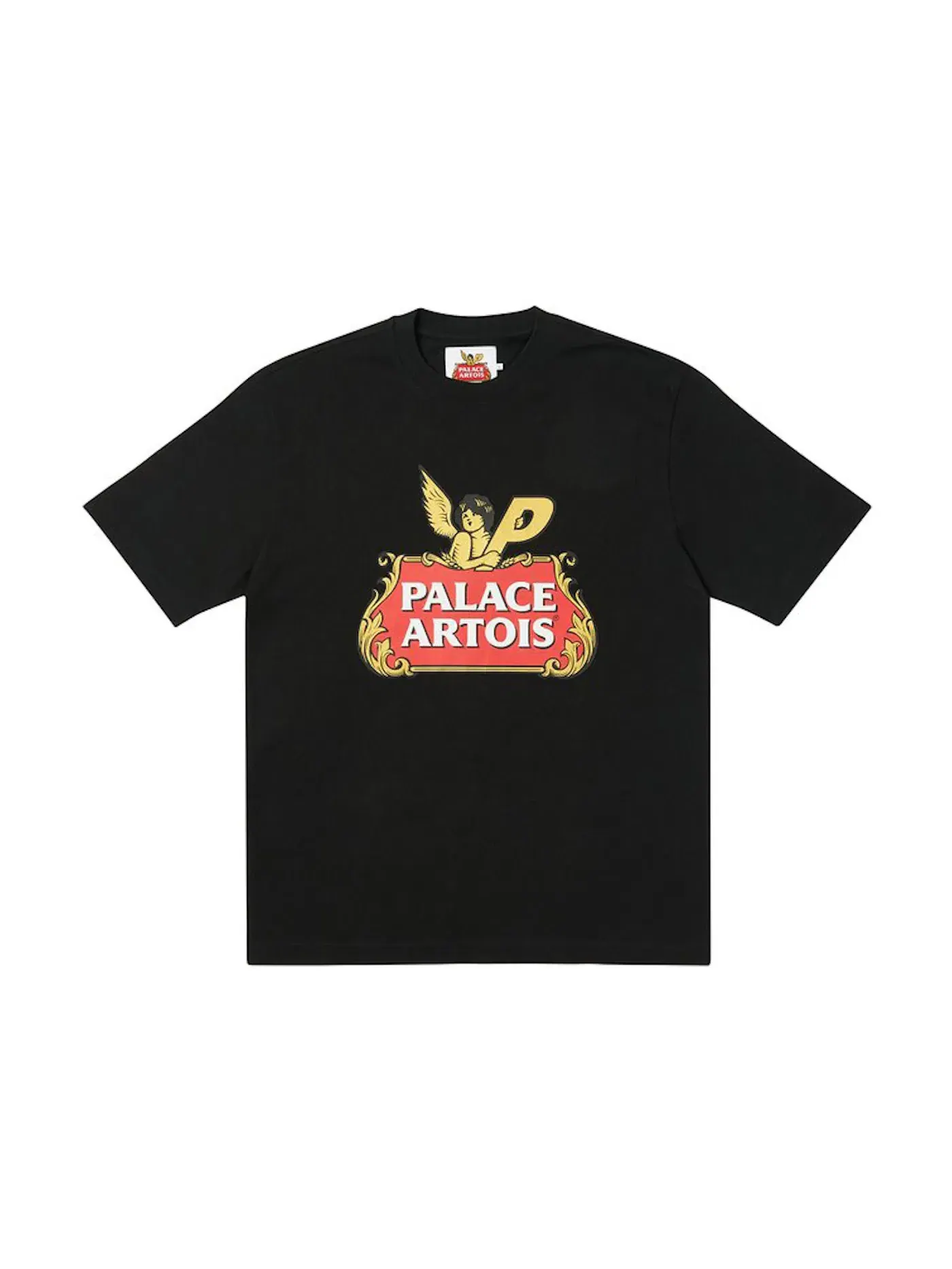 Мужская футболка с принтом Palace Stella Artois Cartouche — изображение 1 из 1, черный