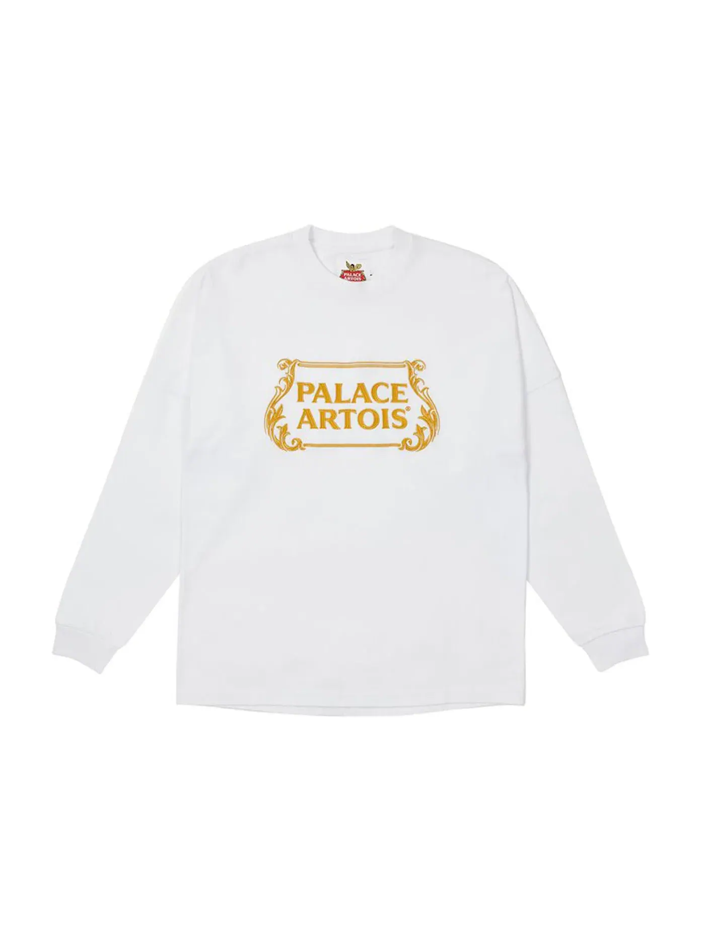 Мужская футболка с длинным рукавом Palace Stella Artois Drop Shoulder Longsleeve — изображение 1 из 2, белый