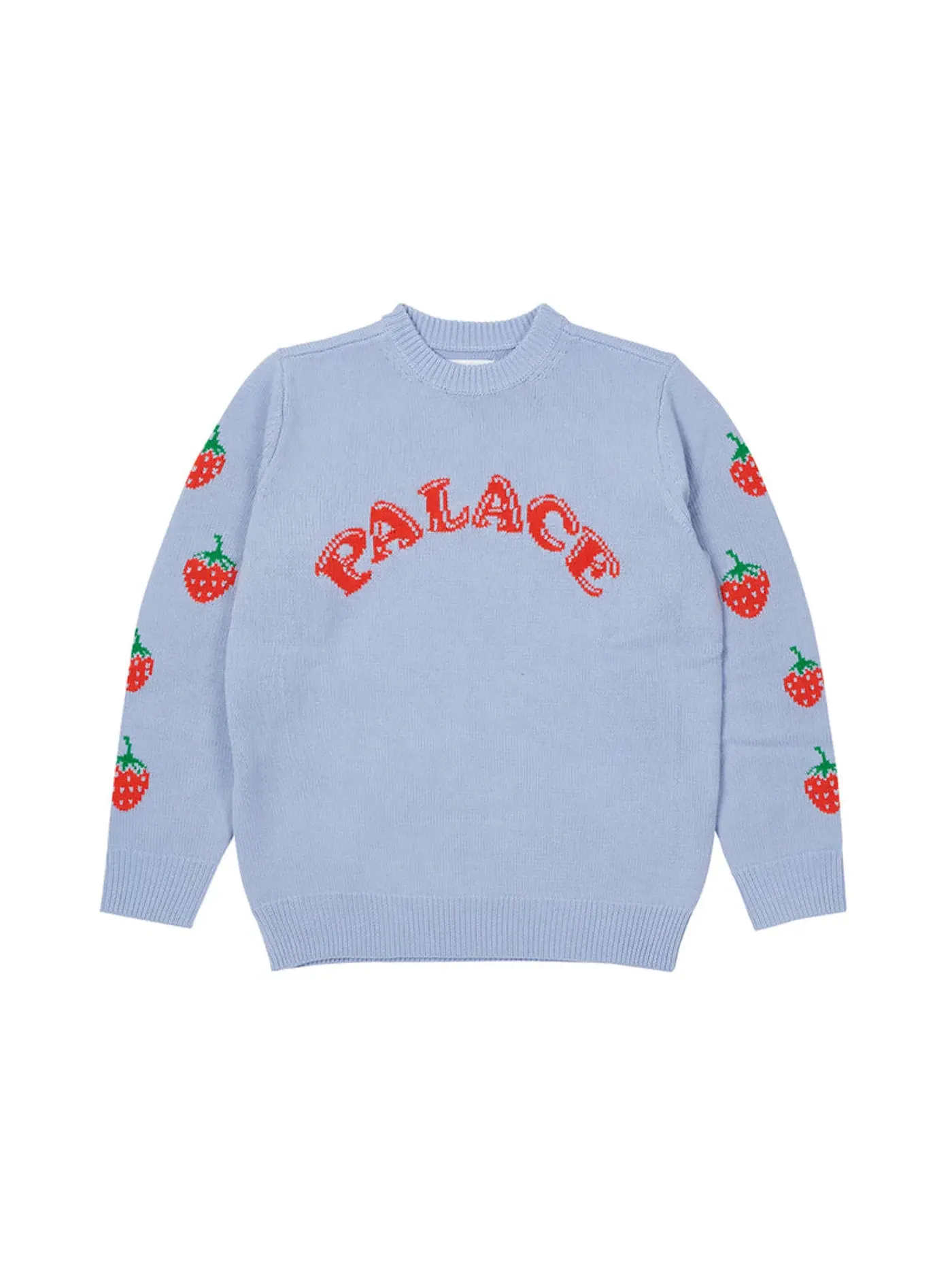 Мужской свитер с принтом Knit Palace — изображение 1 из 2, синий