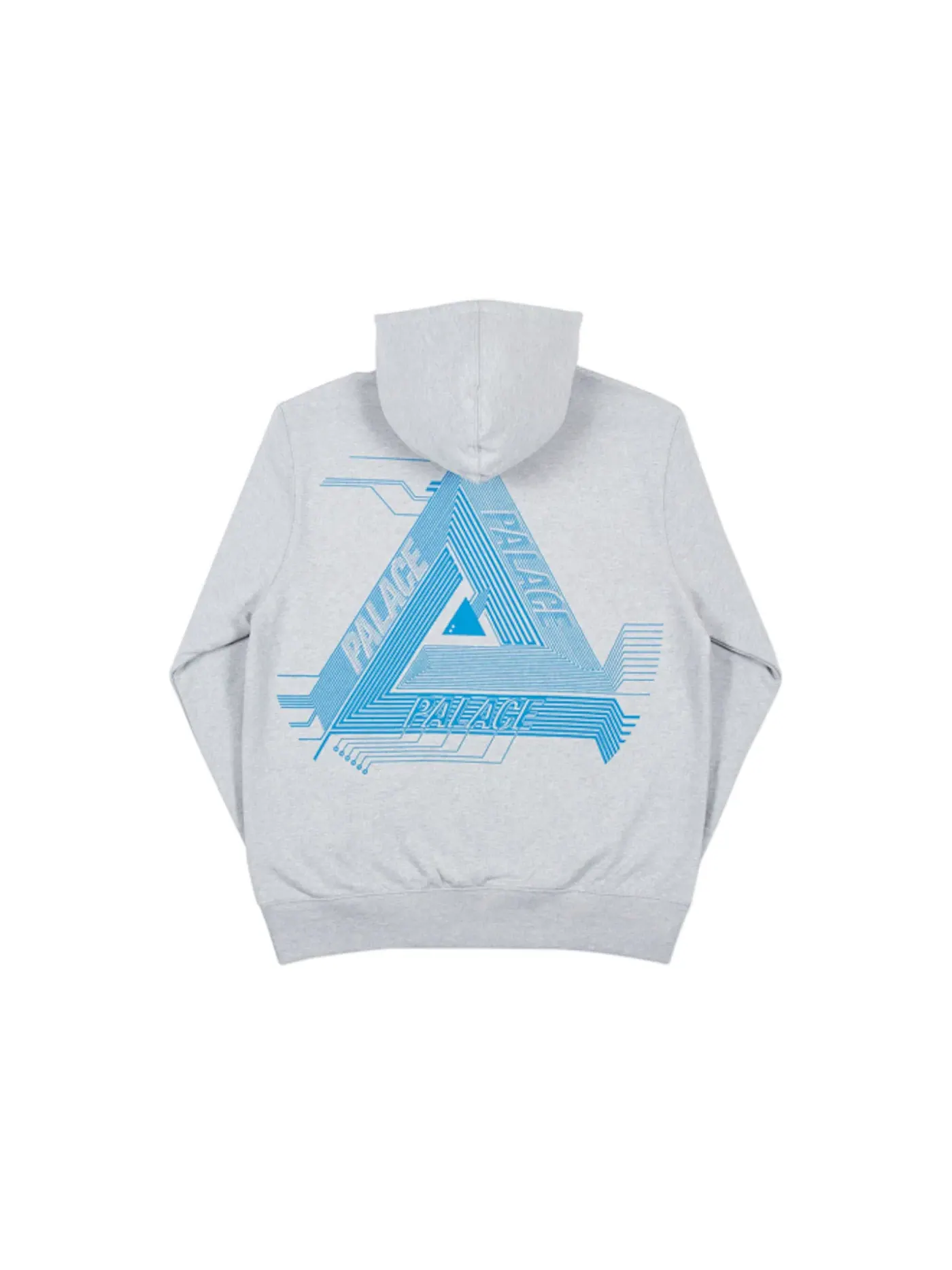Мужская худи с капюшоном Palace Hood Palace — изображение 2 из 2, серый/синий