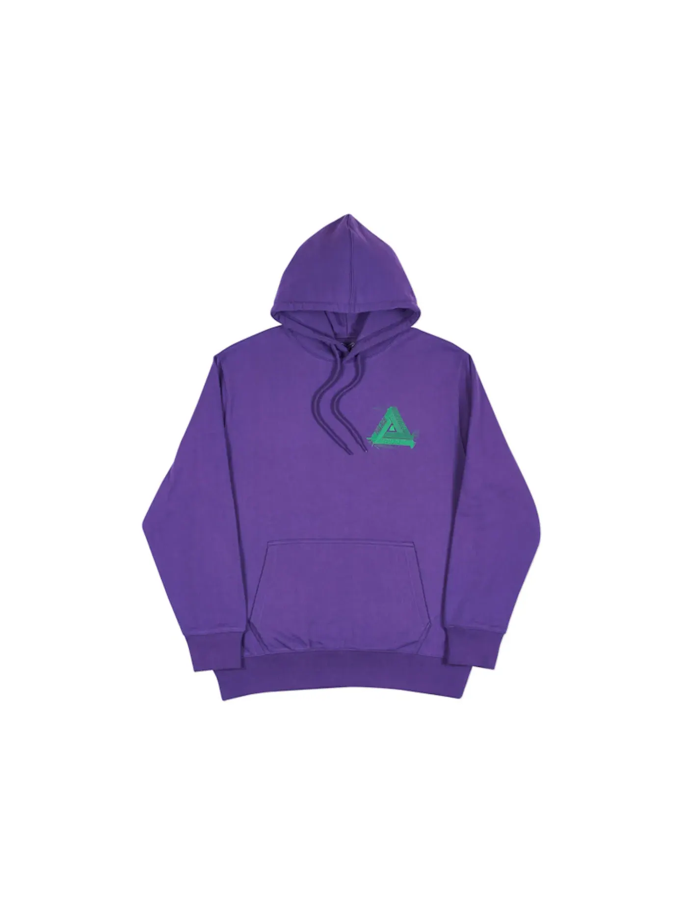 Мужская худи с принтом Palace Hood — изображение 1 из 2, фиолетовый/зеленый