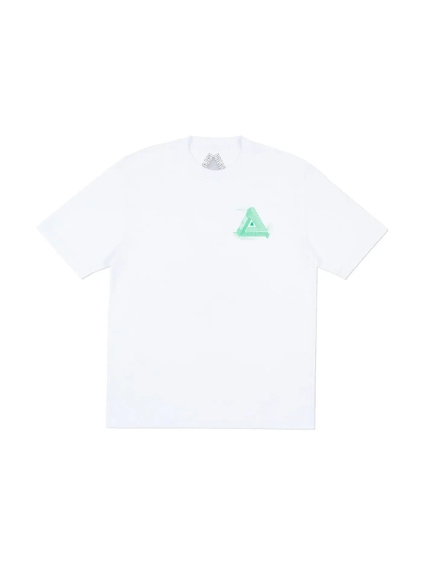 Мужская футболка Palace T-Shirt White/Green — изображение 1 из 2