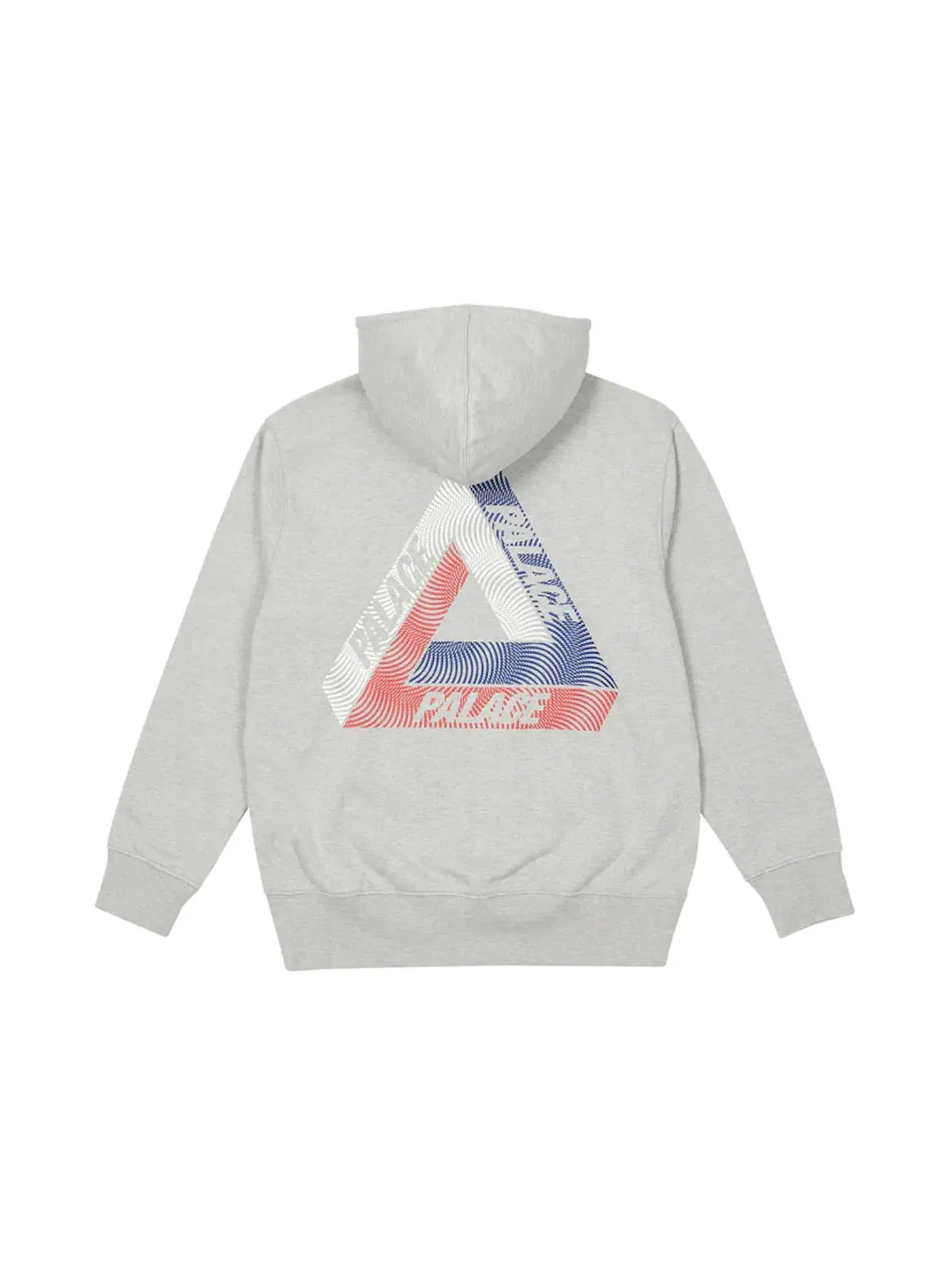 Мужская худи с принтом Palace Hood — изображение 1 из 2, серый