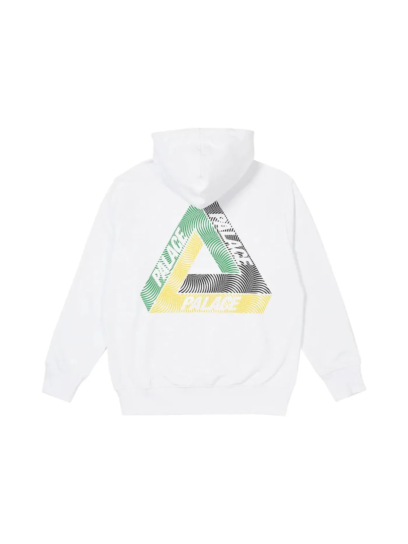 Мужская худи с принтом Palace Hood — изображение 1 из 2, белый